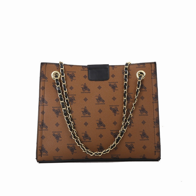 Printed tote bag daily matching