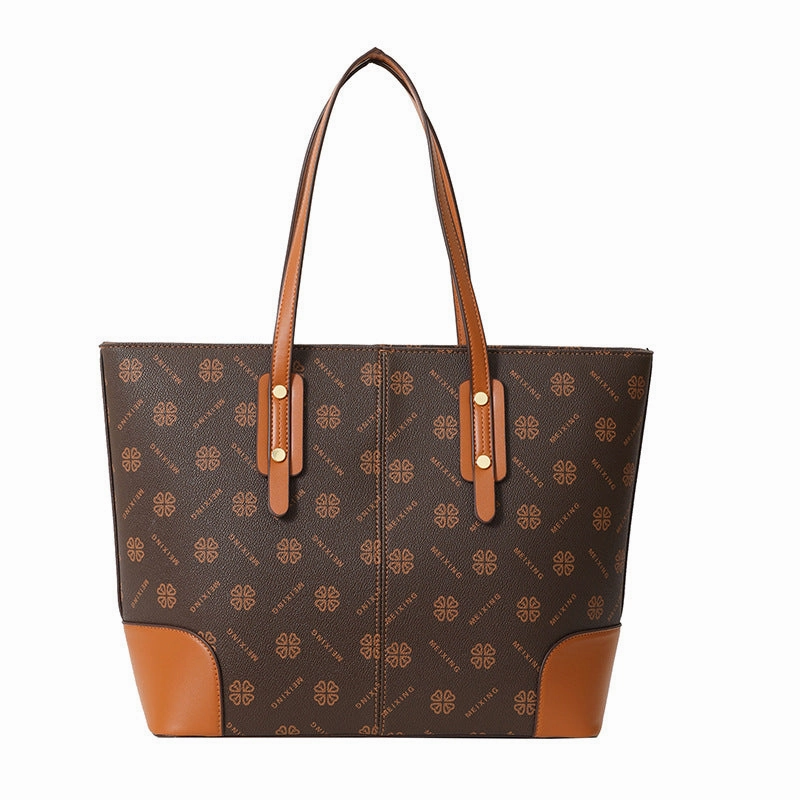 Printed tote bag is stylish and simple