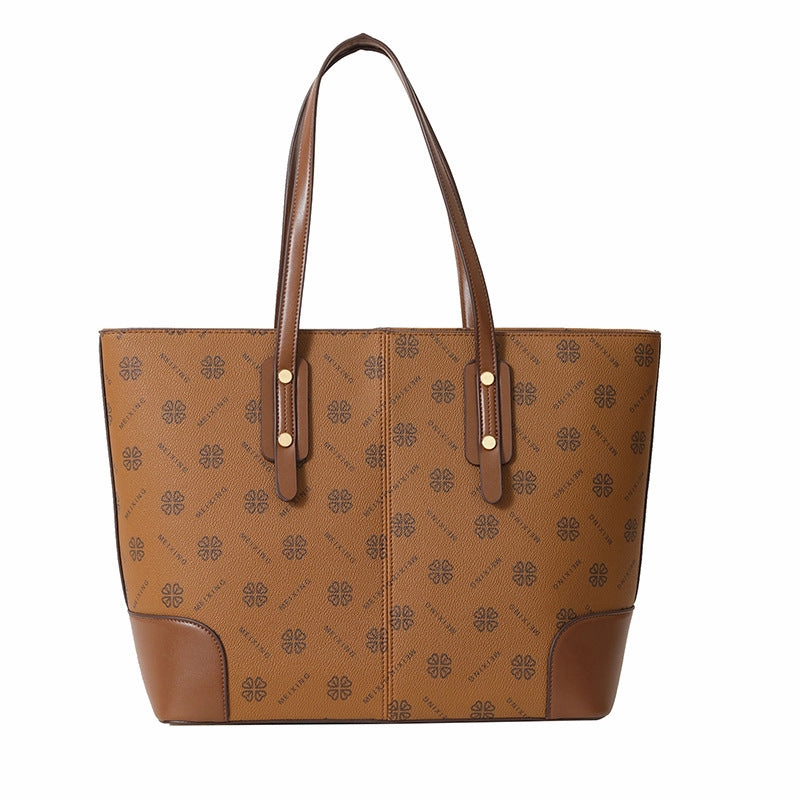 Printed tote bag is stylish and simple