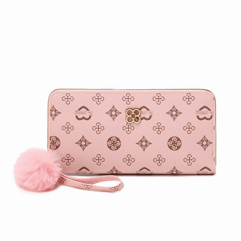 Printed wallet long