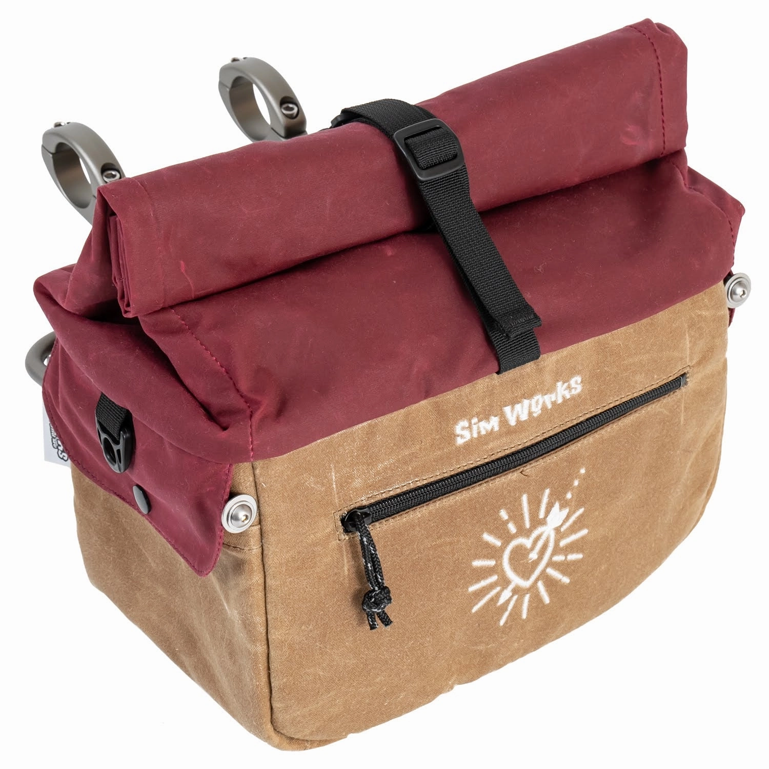 RANDI JO FABRICATIONS x SIMWORKS Muscovy Bag with Nitto Bag Supporter (31.8mm)