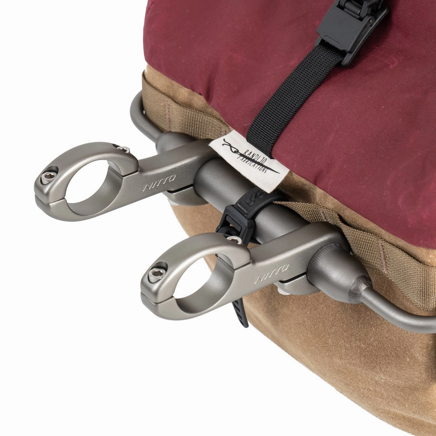 RANDI JO FABRICATIONS x SIMWORKS Muscovy Bag with Nitto Bag Supporter (31.8mm)