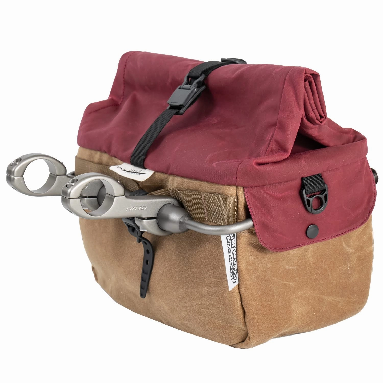 RANDI JO FABRICATIONS x SIMWORKS Muscovy Bag with Nitto Bag Supporter (31.8mm)