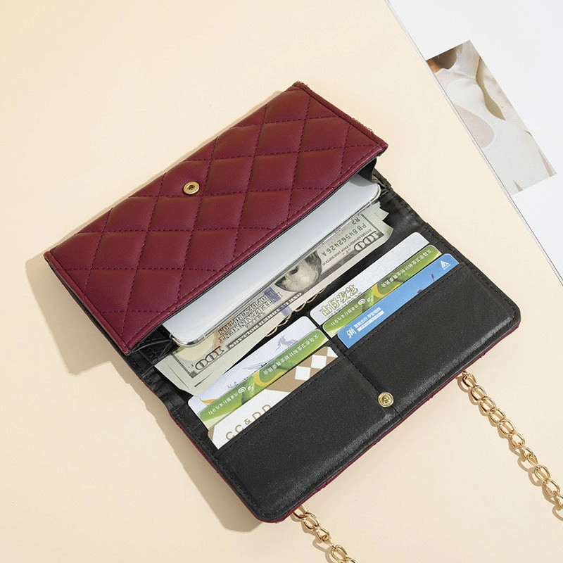 Rhombus bag shoulder bag messenger bag