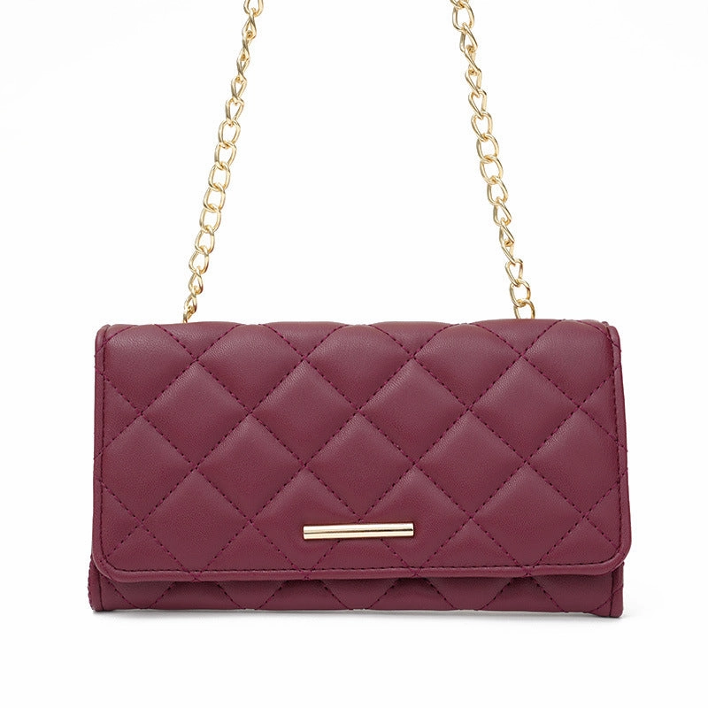 Rhombus bag shoulder bag messenger bag