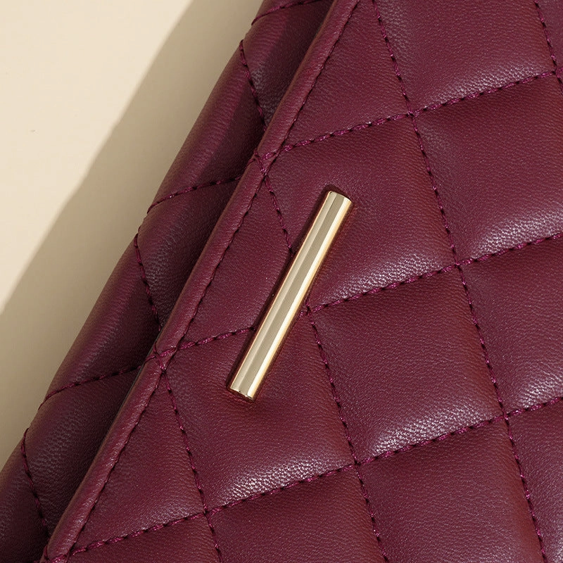 Rhombus bag shoulder bag messenger bag