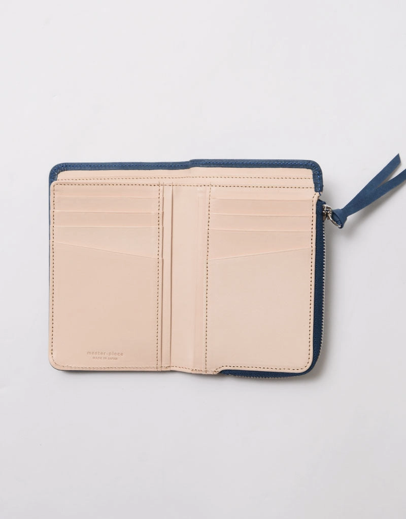 rough Middle Zip Wallet No.223421