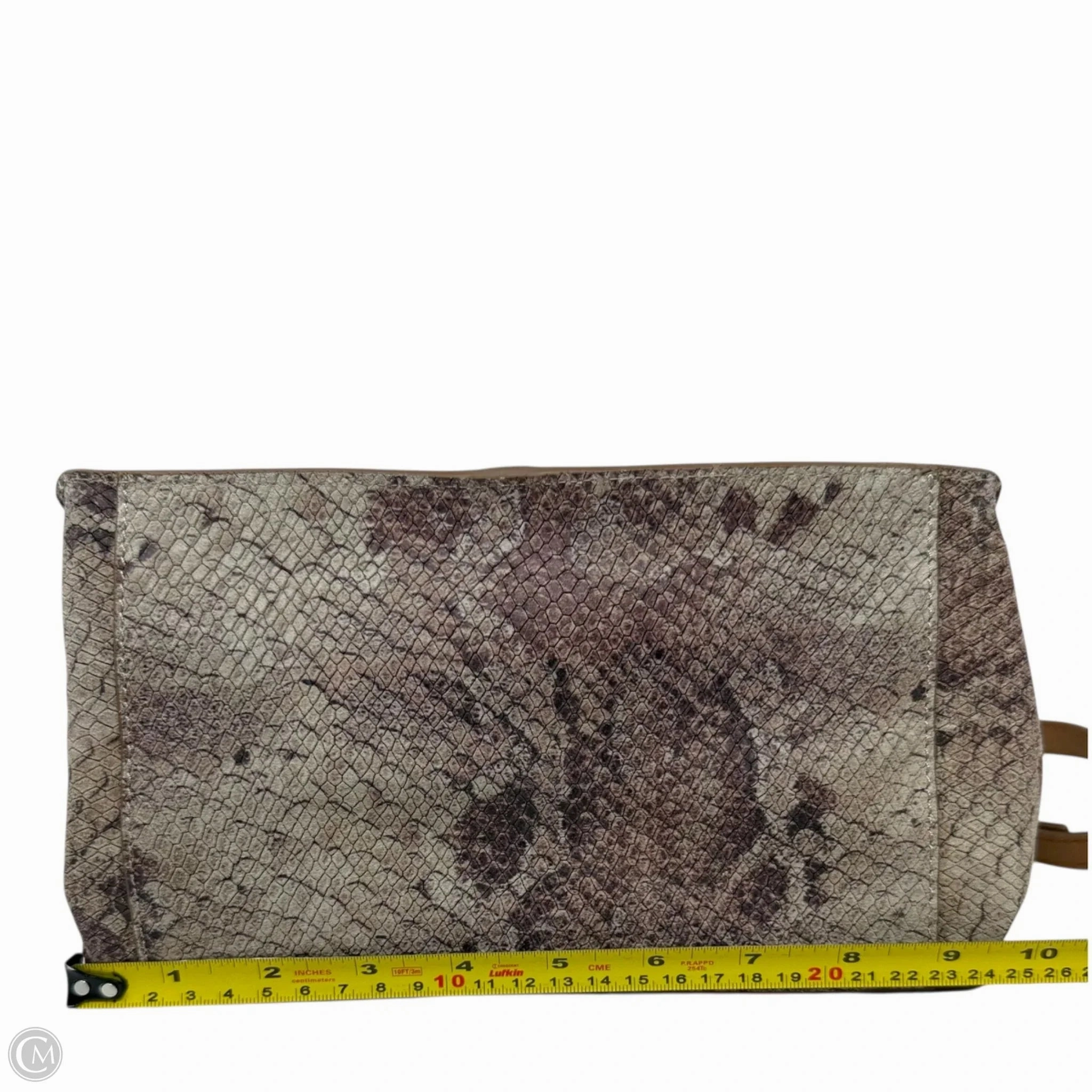 Rysa Leather Satchel By Lucky Brand, Size: Medium