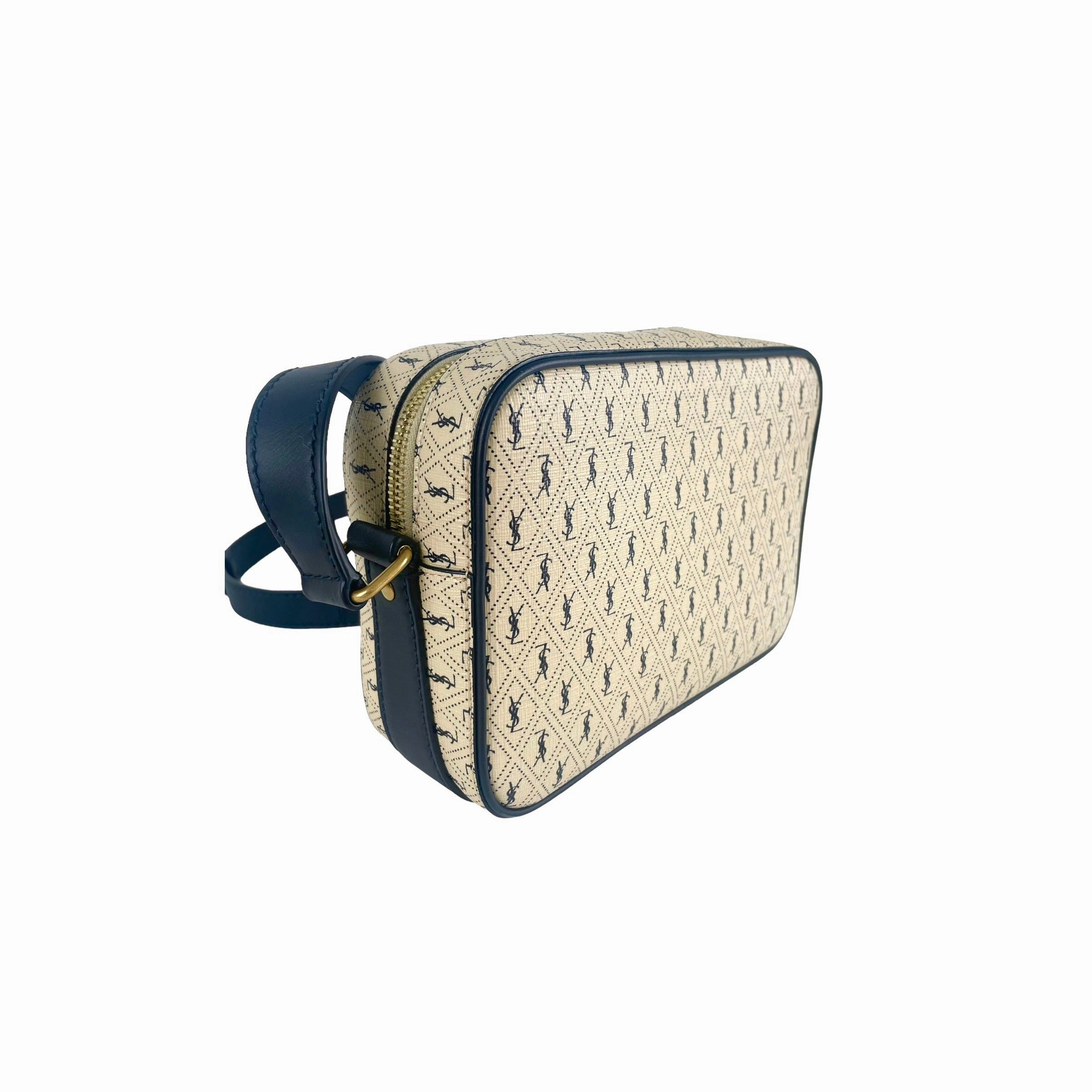 Saint Laurent Camera Monogram All Over Beige