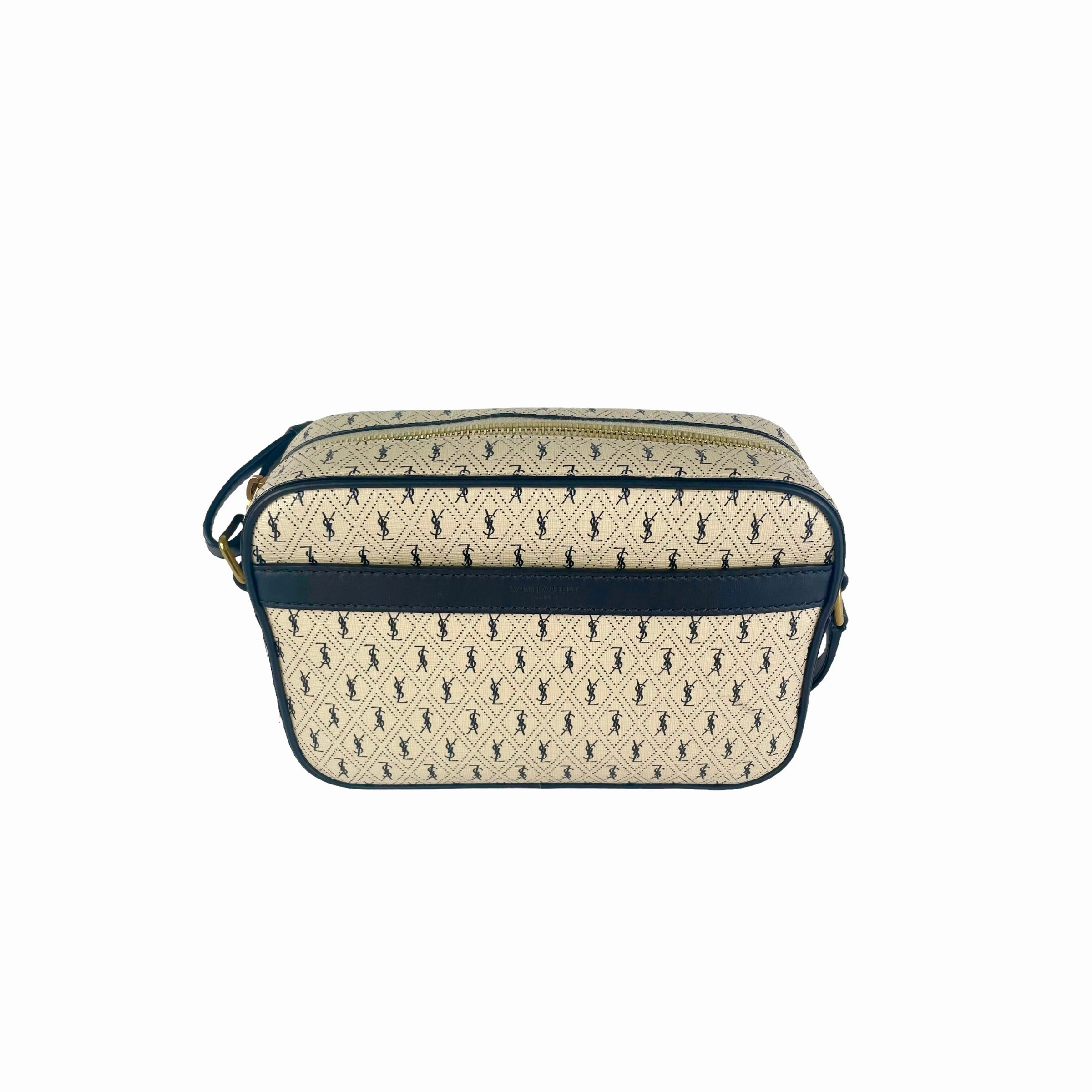 Saint Laurent Camera Monogram All Over Beige