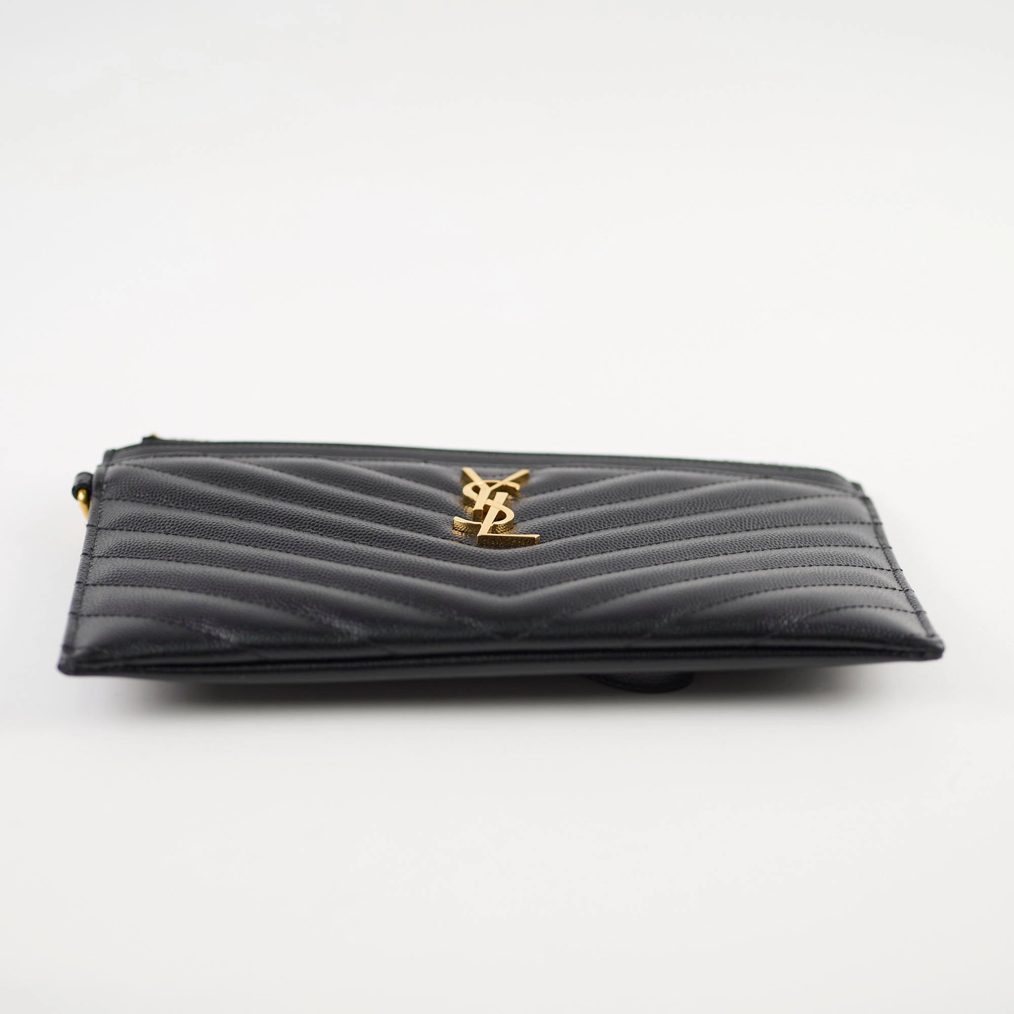 Saint Laurent Cassandre Matelasse Large Pouch