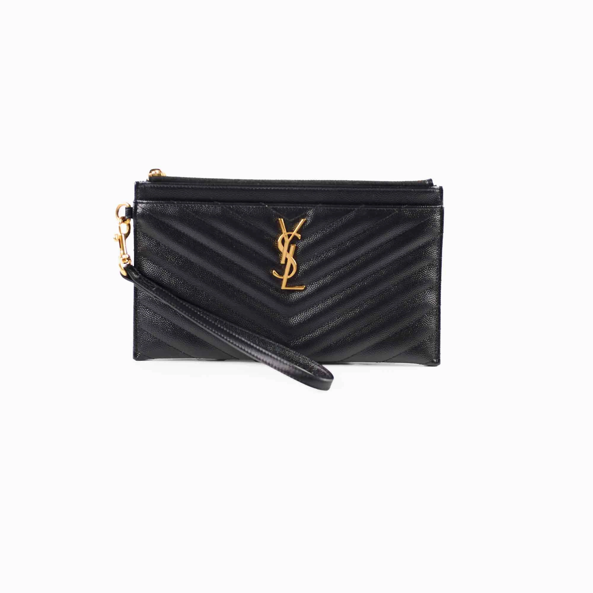 Saint Laurent Cassandre Matelasse Large Pouch