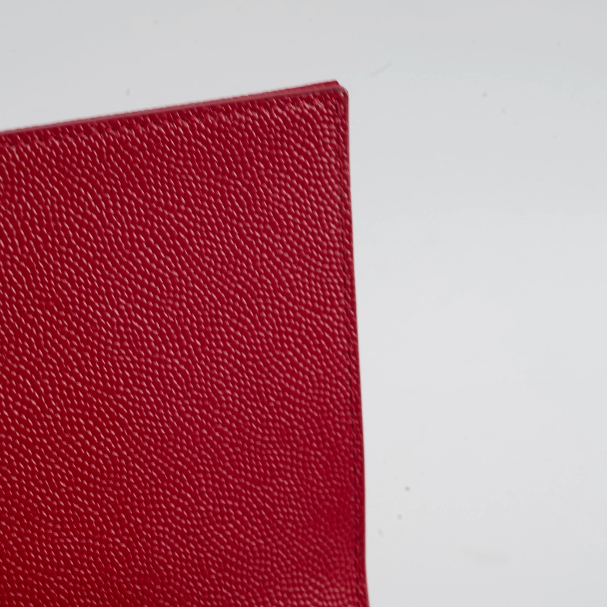 Saint Laurent Kate Tassel Wallet On Chain Red