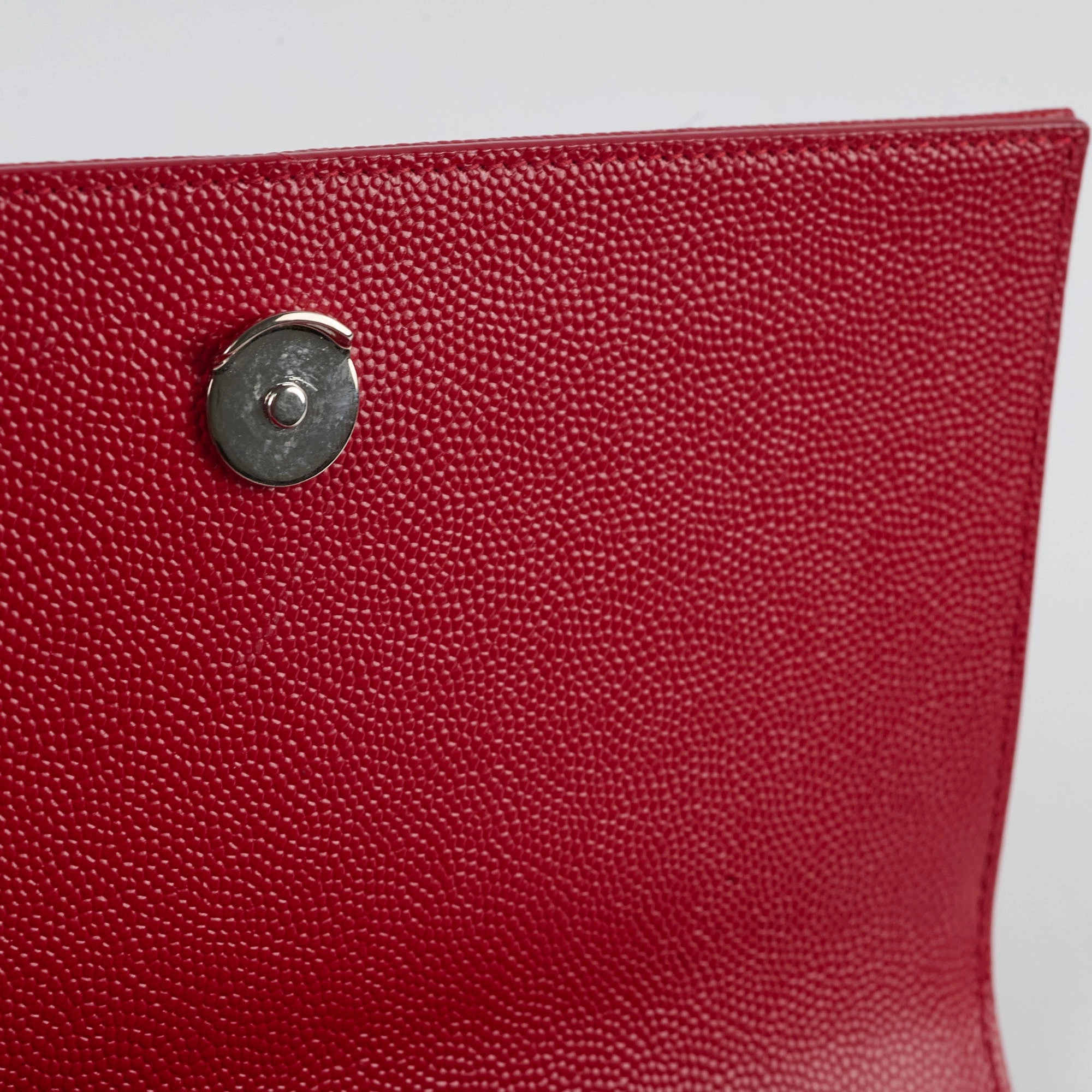 Saint Laurent Kate Tassel Wallet On Chain Red