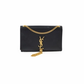 Saint Laurent Kate Tassle Bag Black