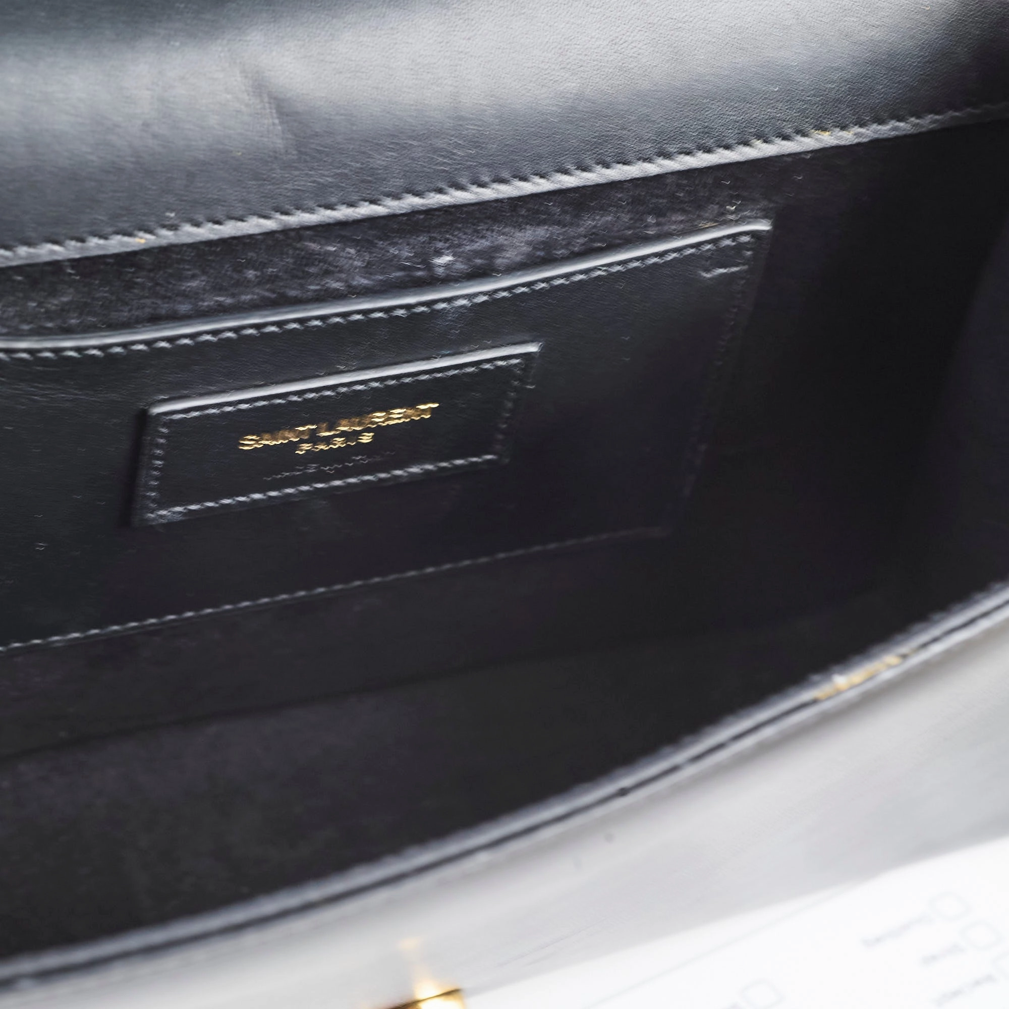 Saint Laurent Kate Tassle Bag Black
