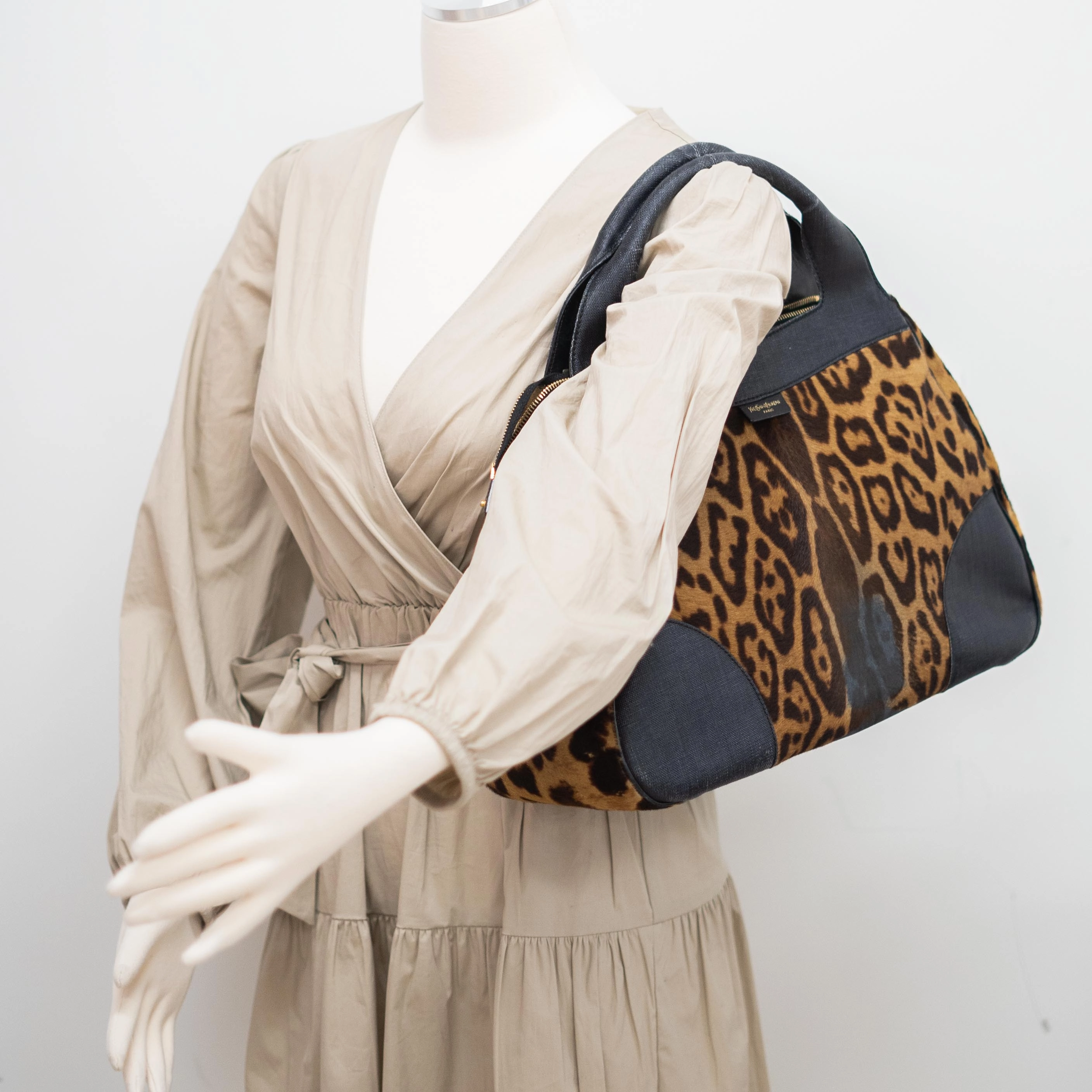 Saint Laurent Leopard Bag