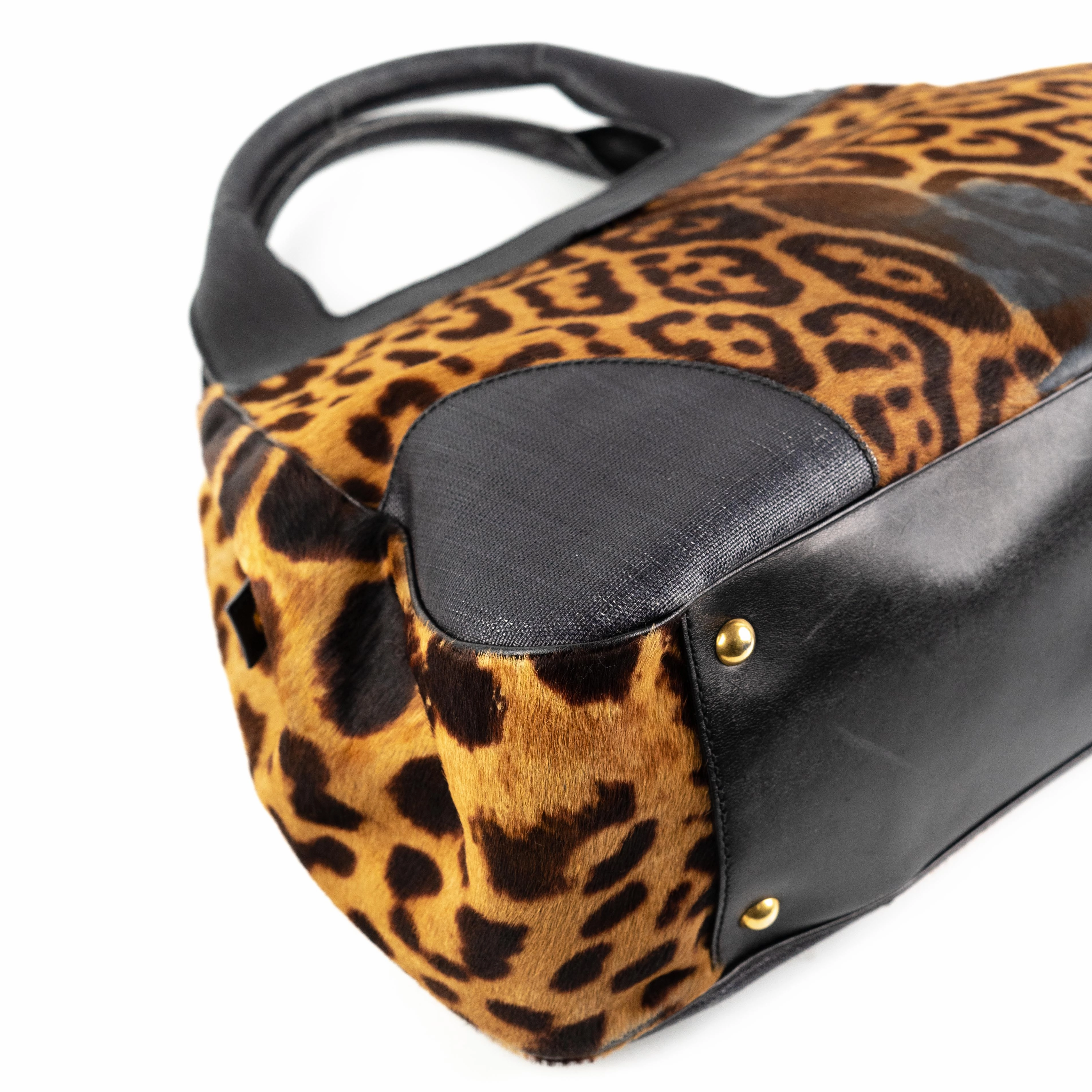 Saint Laurent Leopard Bag