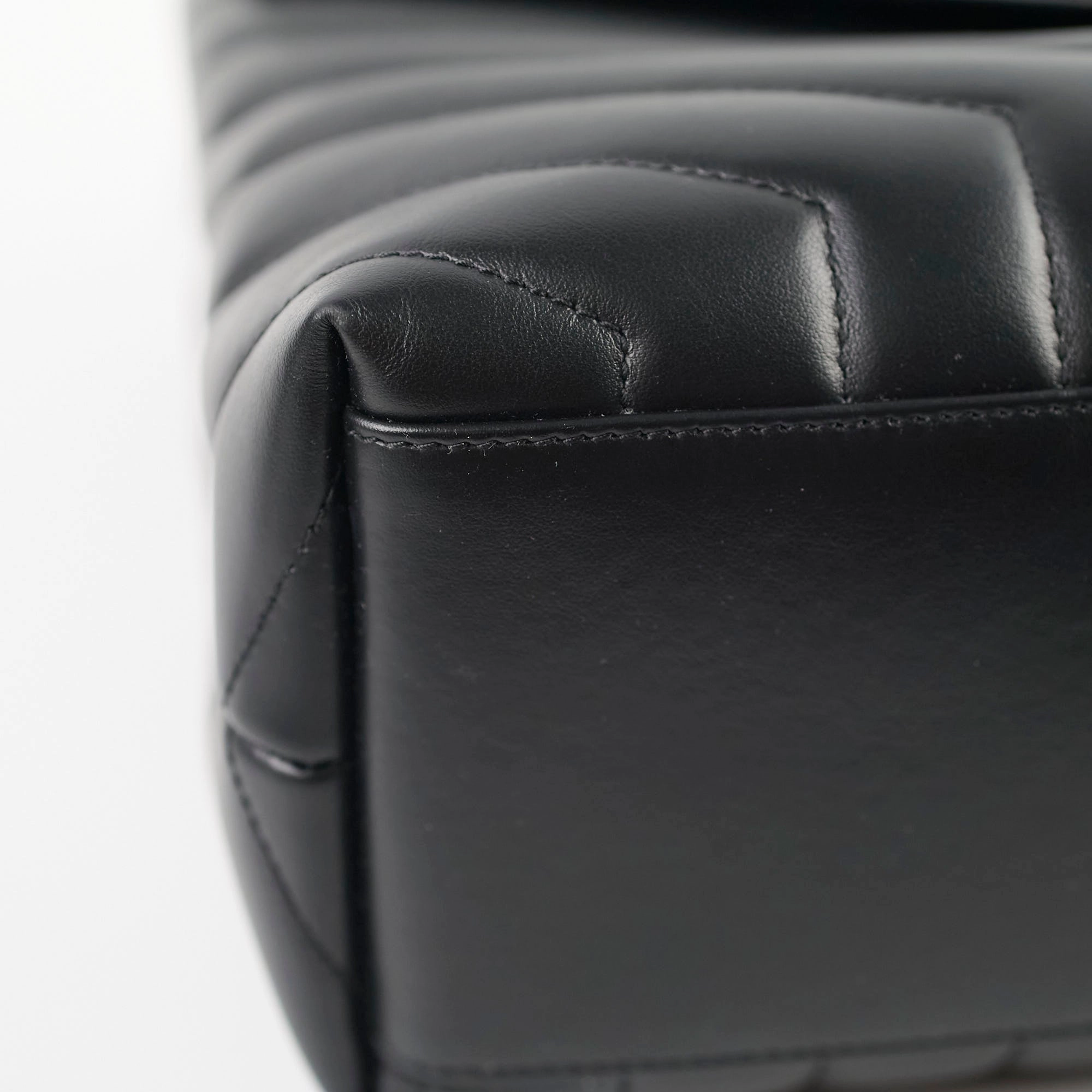 Saint Laurent Lou Lou Medium Shoulder Bag Black
