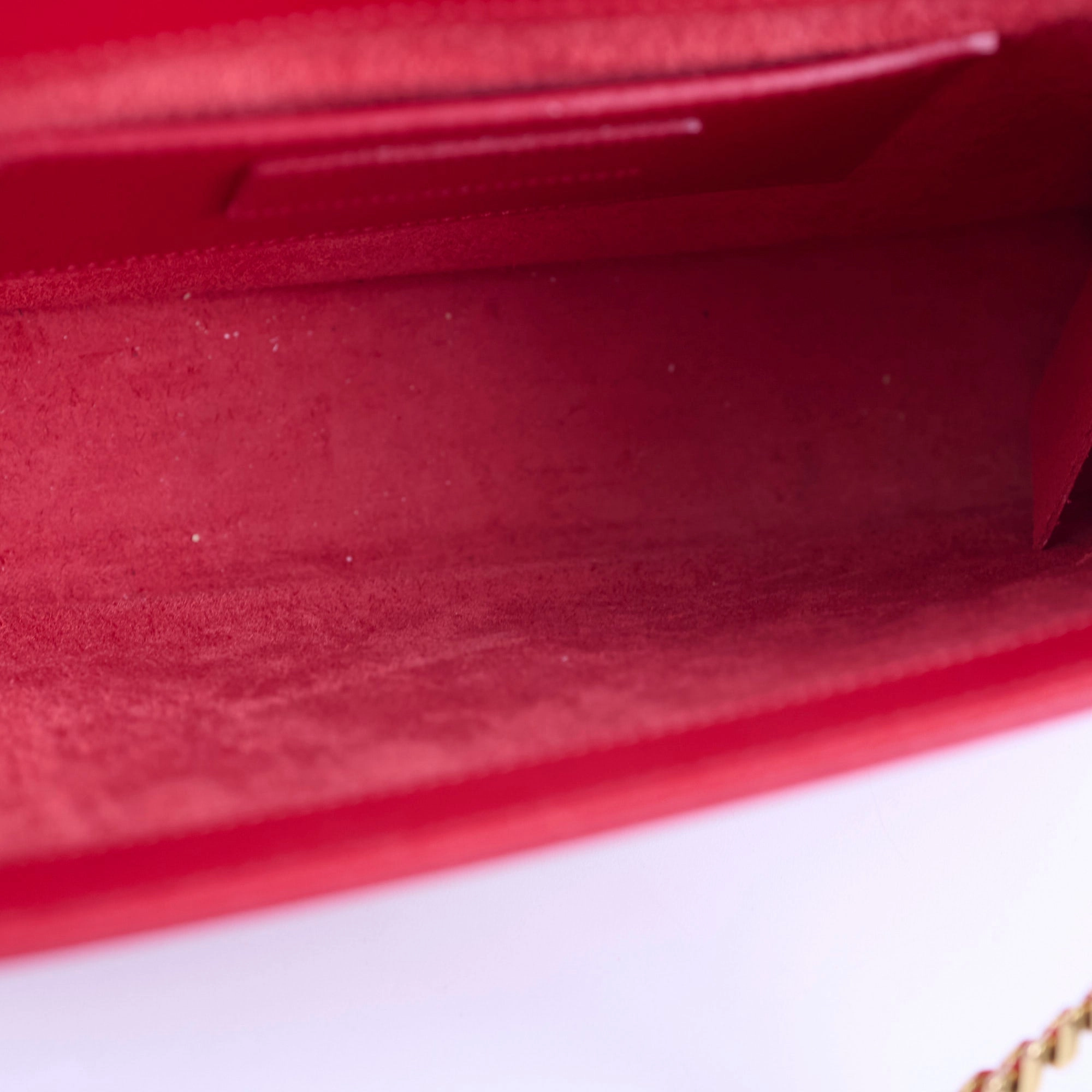 Saint Laurent Medium Tassel Kate Red