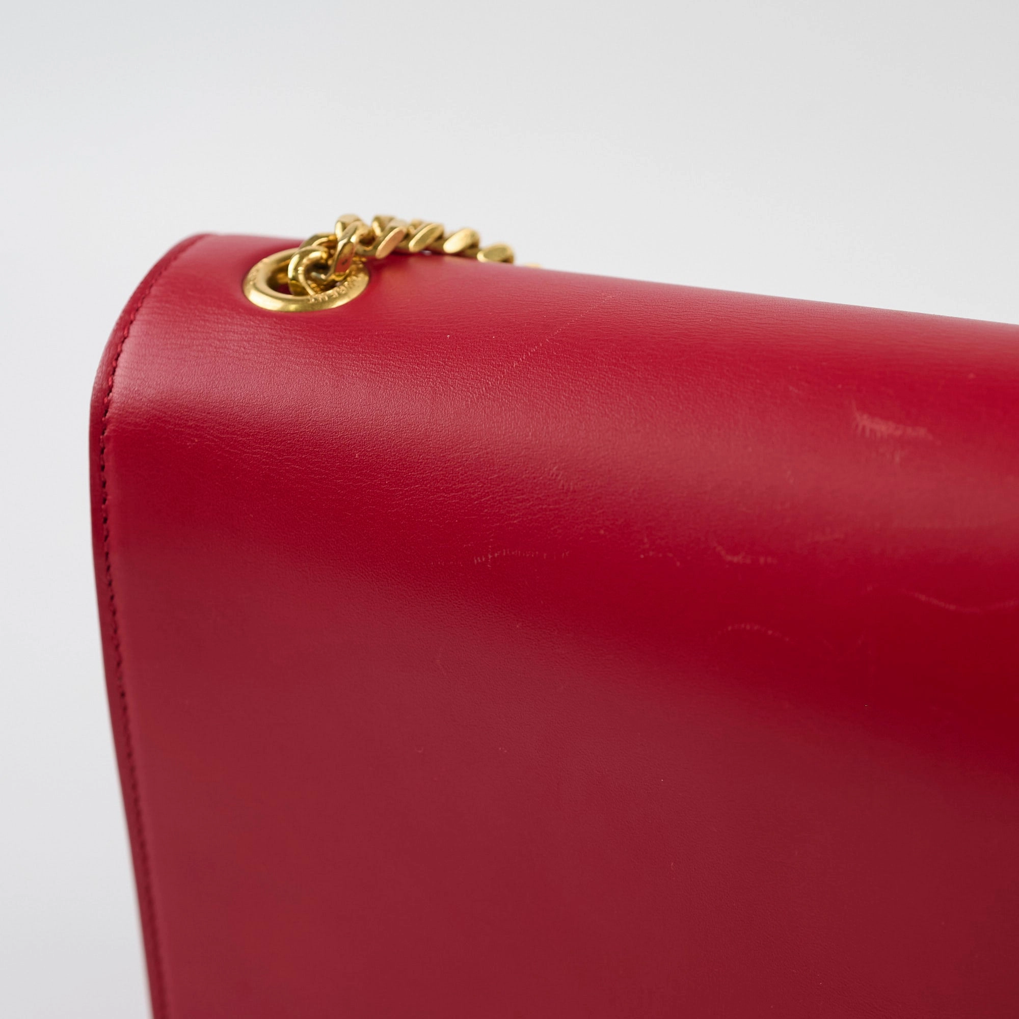 Saint Laurent Medium Tassel Kate Red