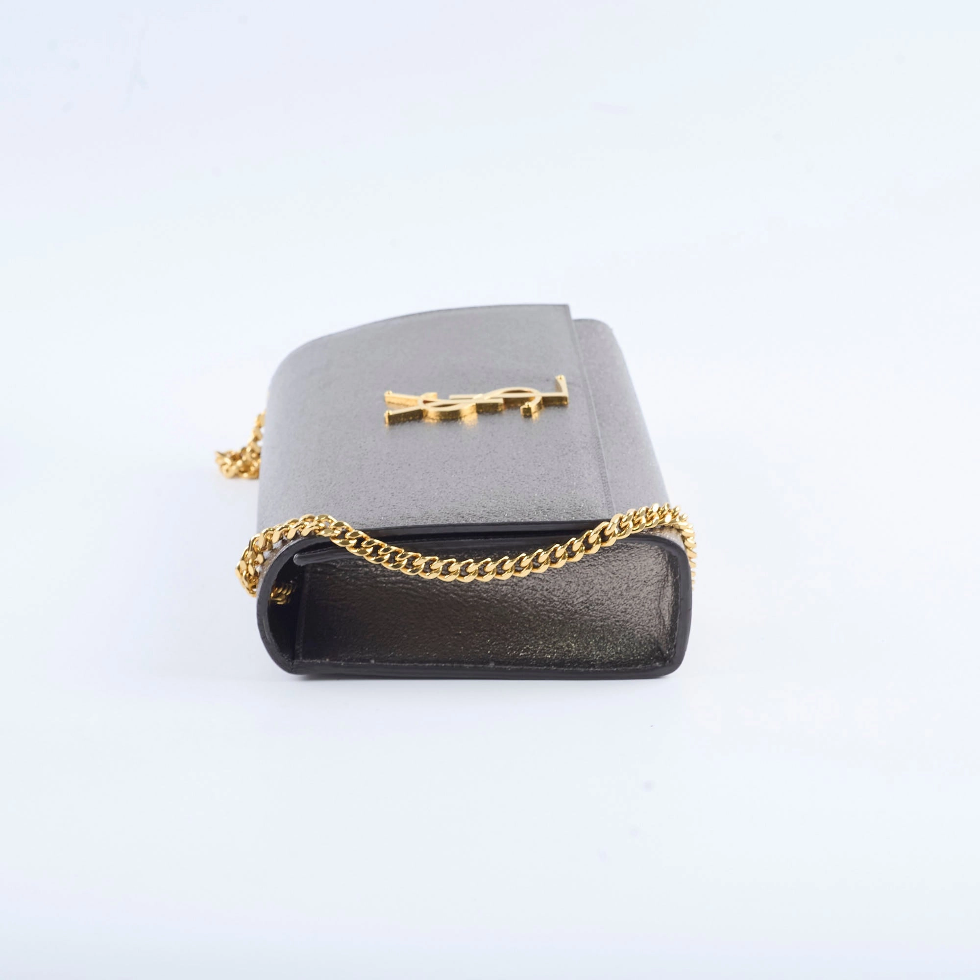 Saint Laurent Metallic Medium Kate Bronze