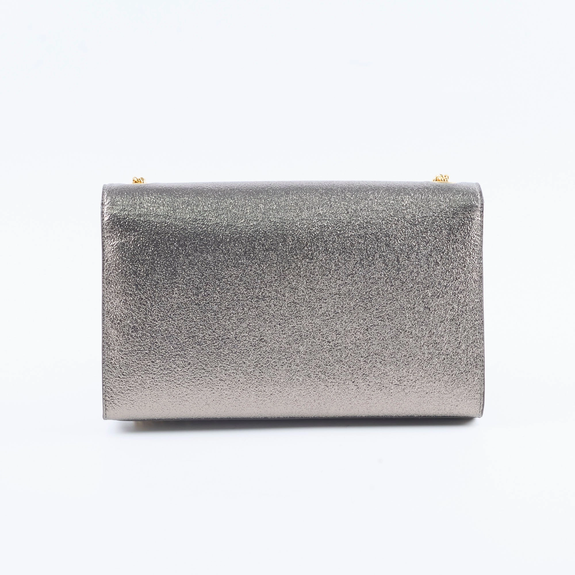 Saint Laurent Metallic Medium Kate Bronze