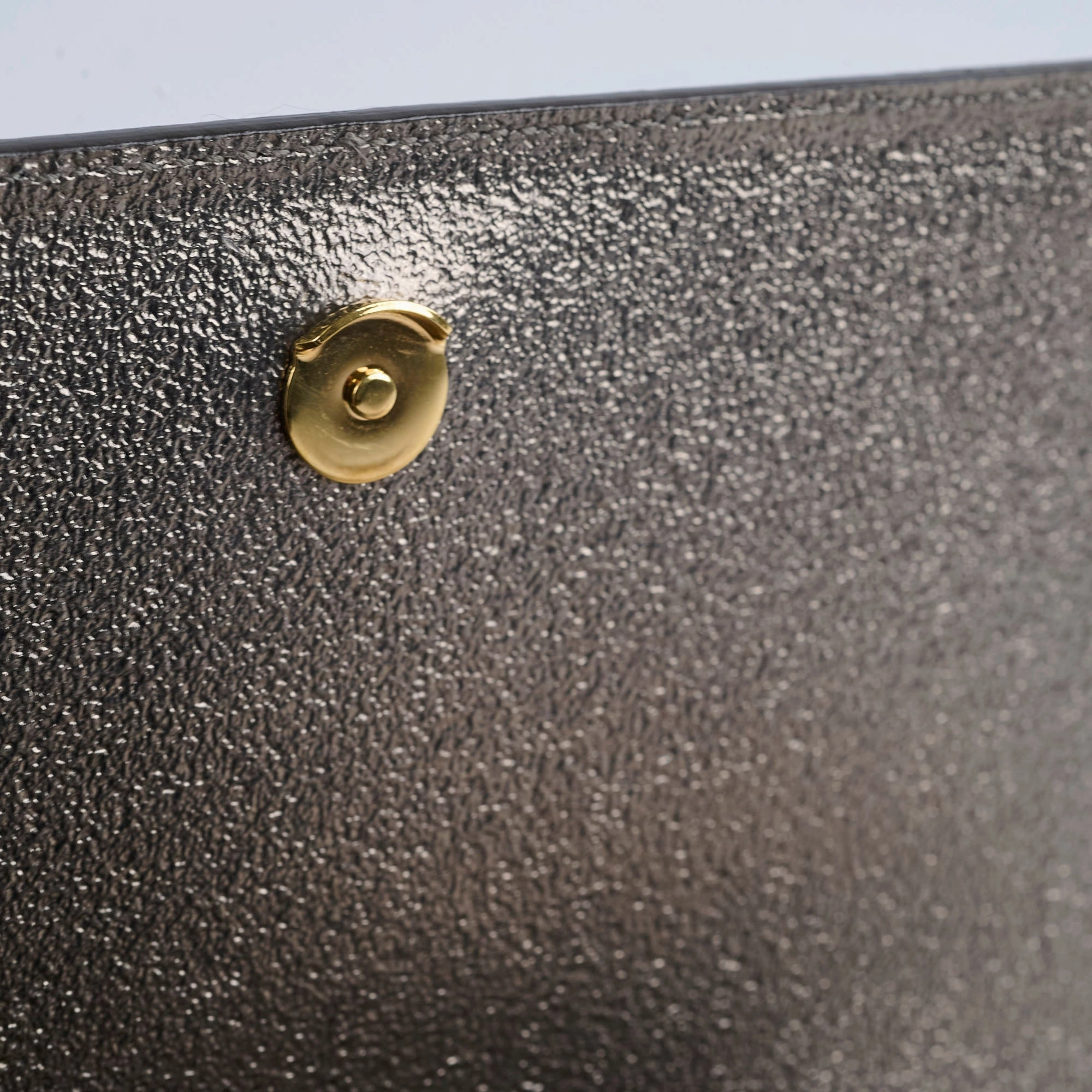 Saint Laurent Metallic Medium Kate Bronze