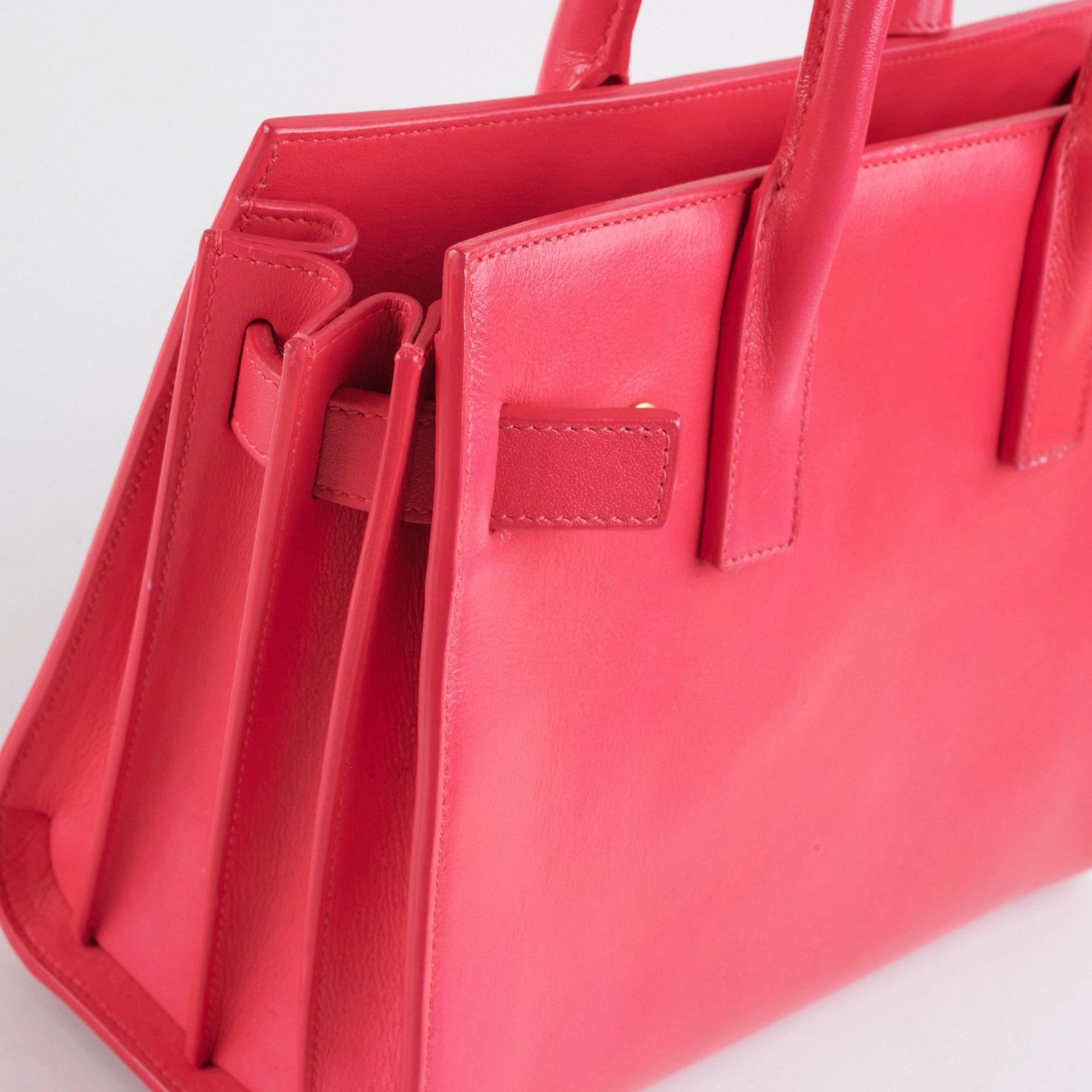 Saint Laurent Nano Sac De Jour Pink