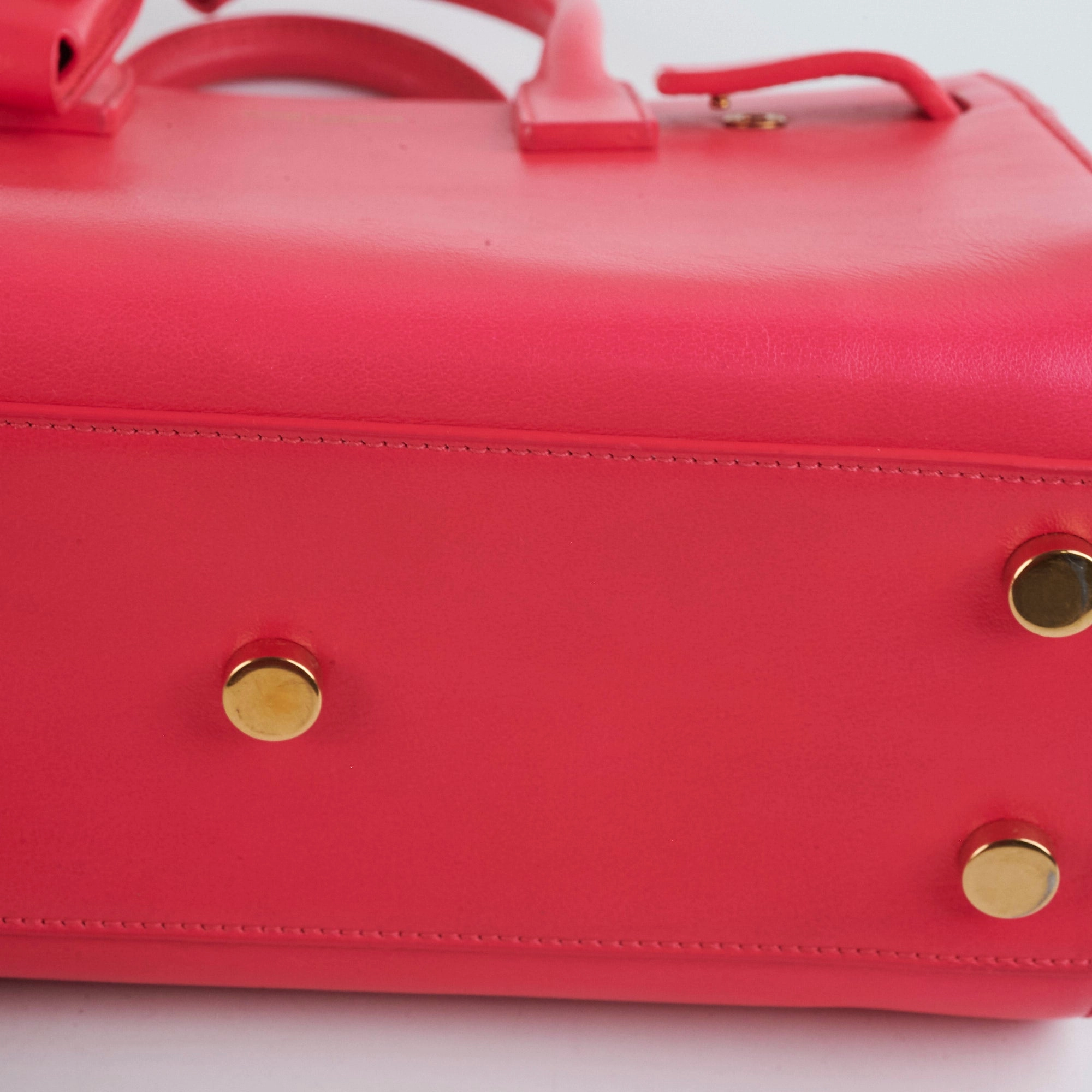 Saint Laurent Nano Sac De Jour Pink