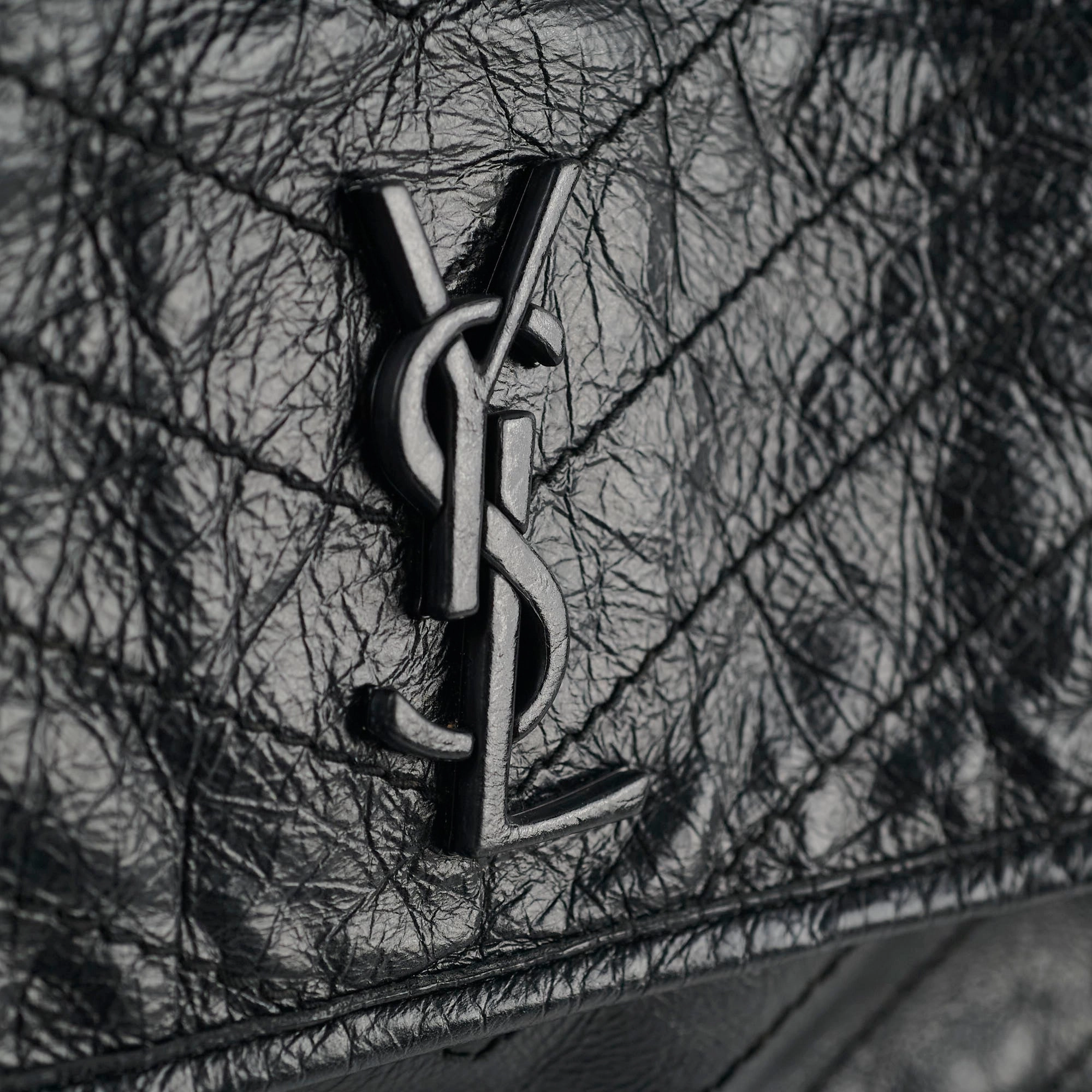 Saint Laurent Niki Bag Black Large