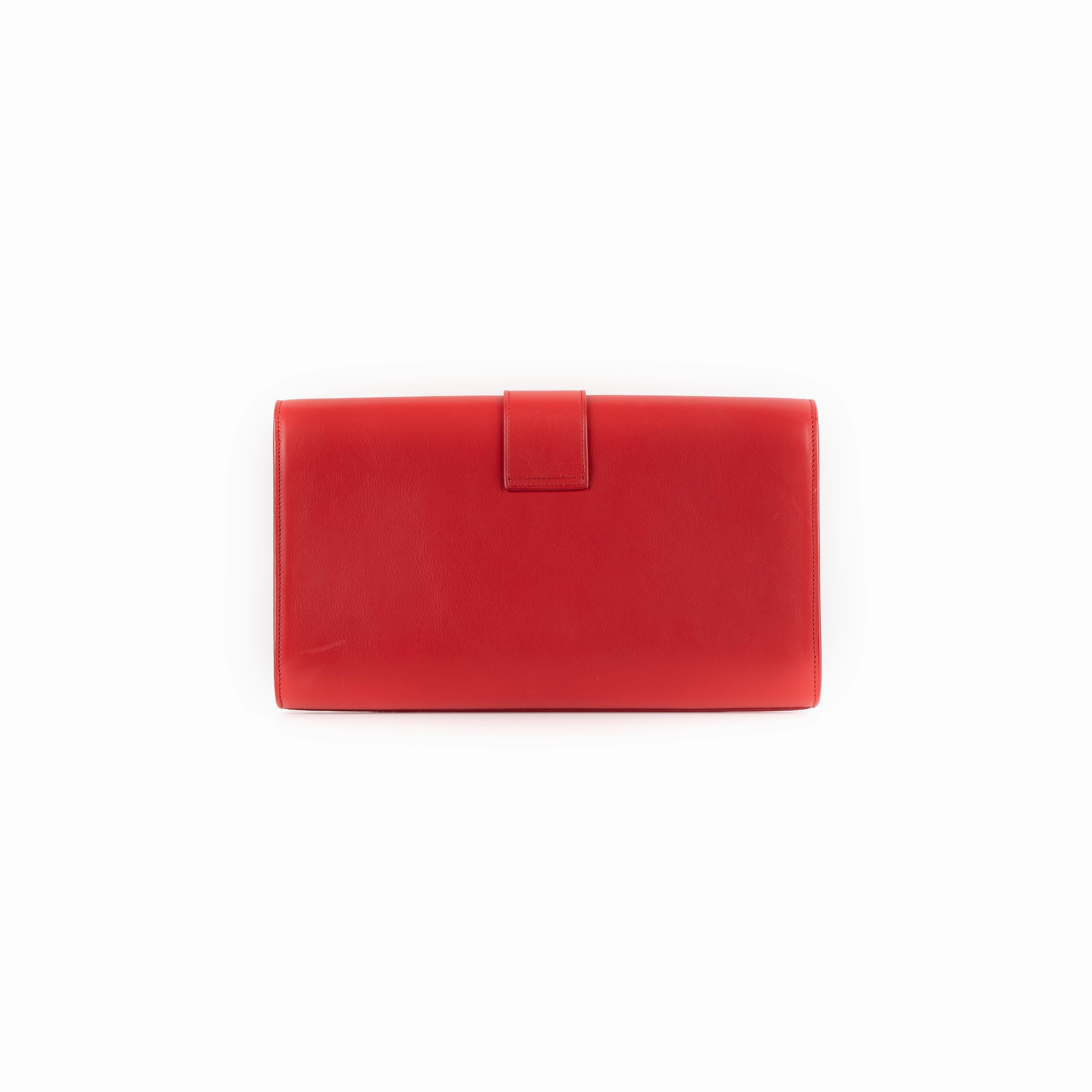 Saint Laurent Red Clutch Bag