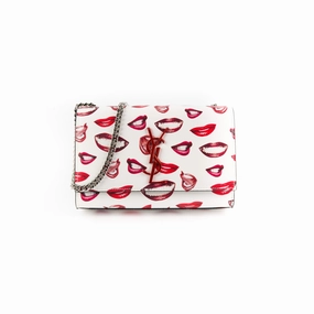 Saint Laurent Small Kate White