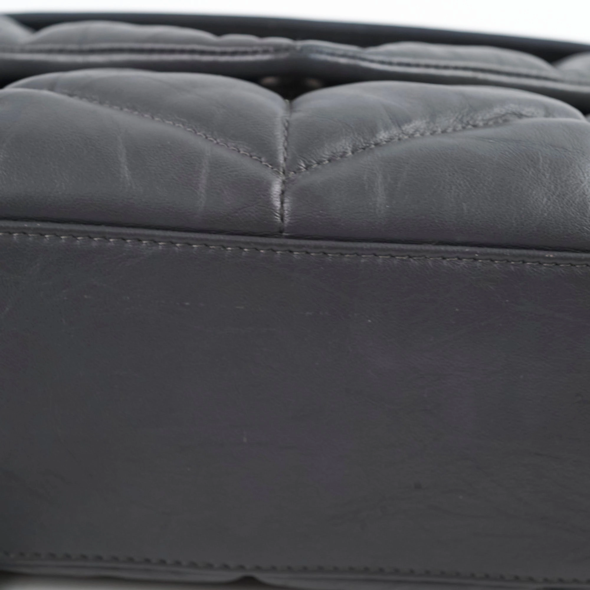 Saint Laurent Small Puffer Grey