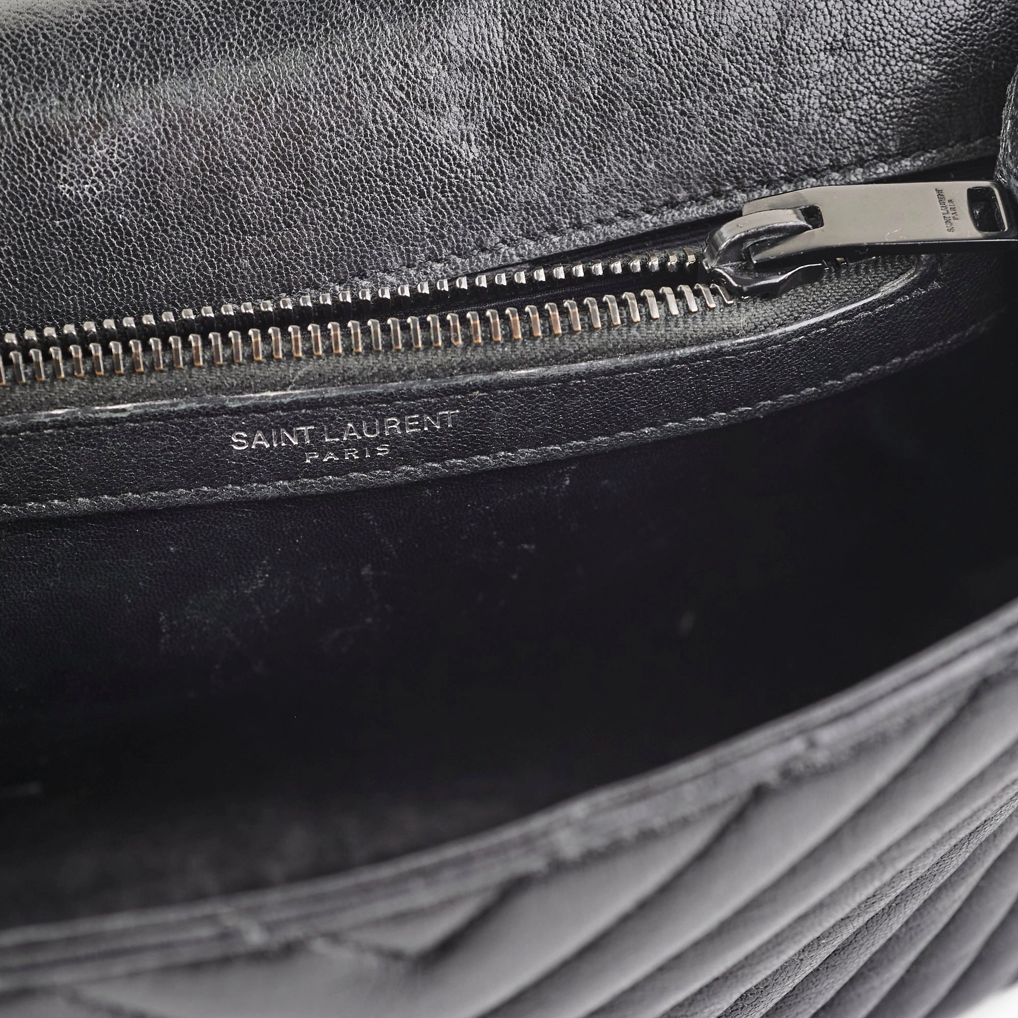 Saint Laurent So black Medium College Bag