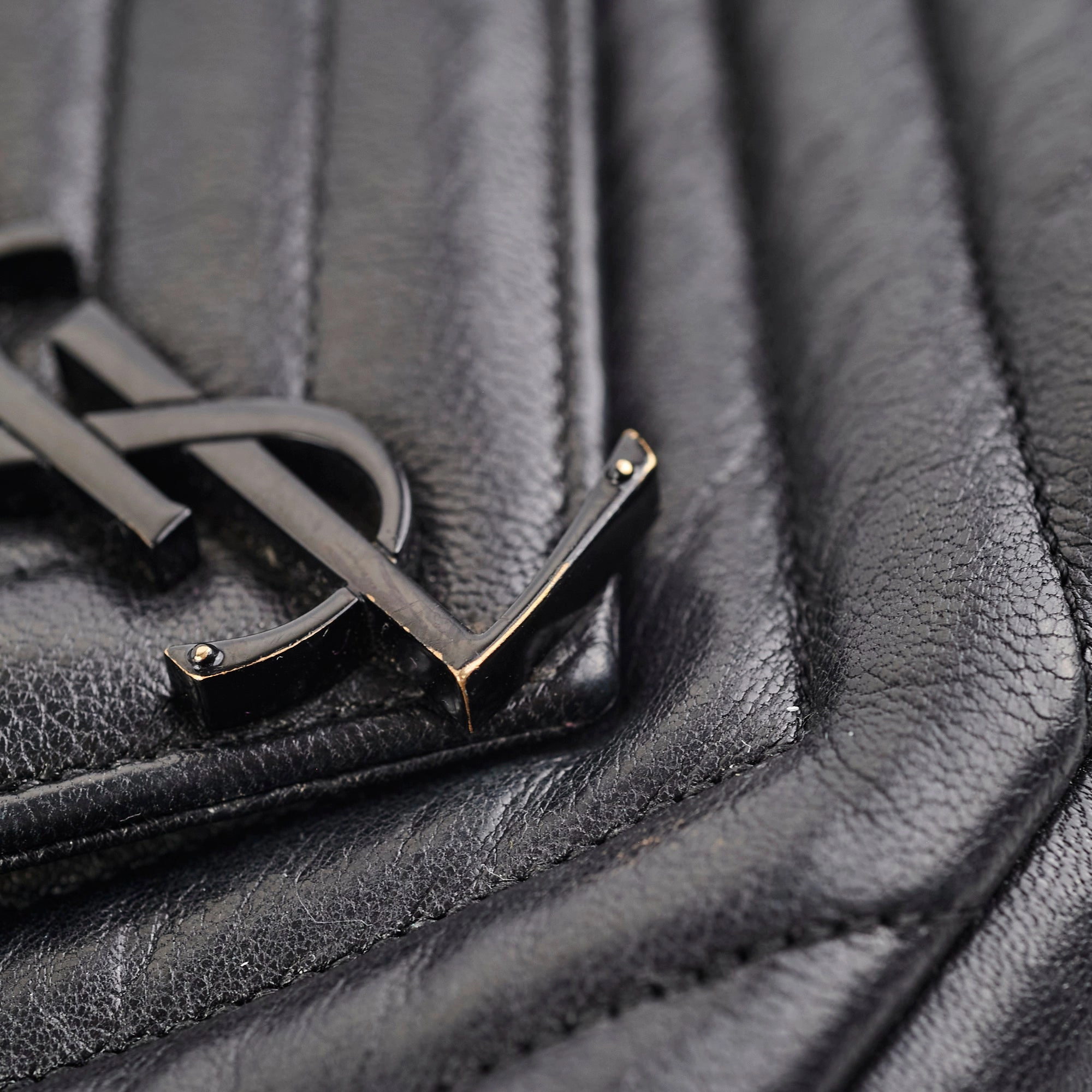 Saint Laurent So black Medium College Bag