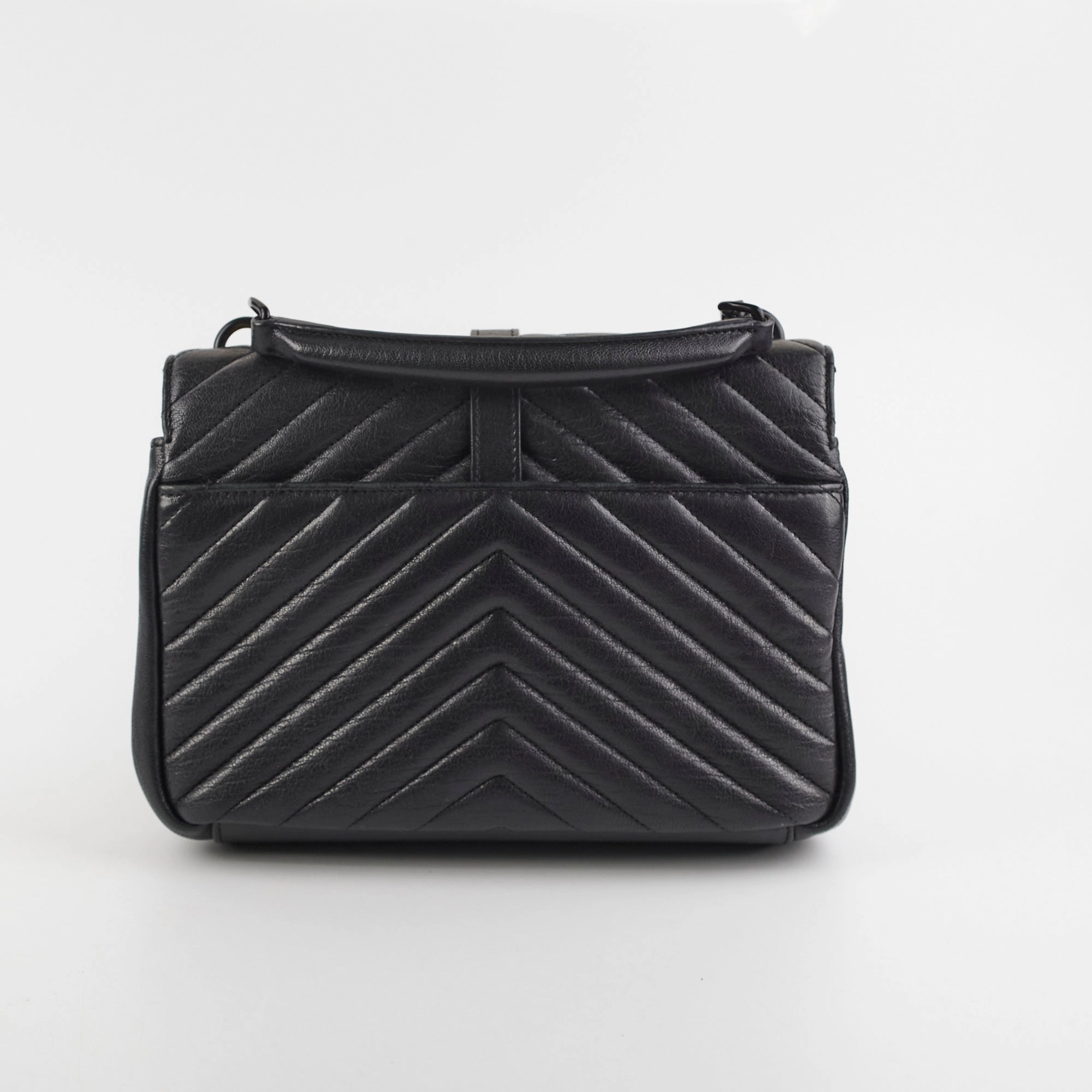 Saint Laurent So black Medium College Bag