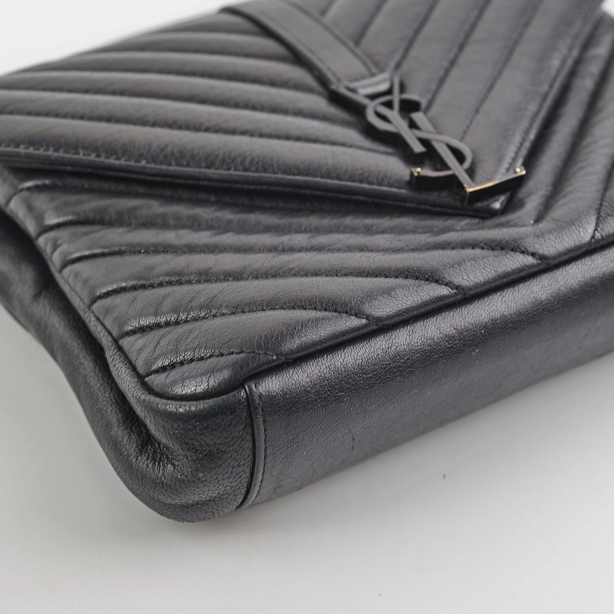 Saint Laurent So black Medium College Bag