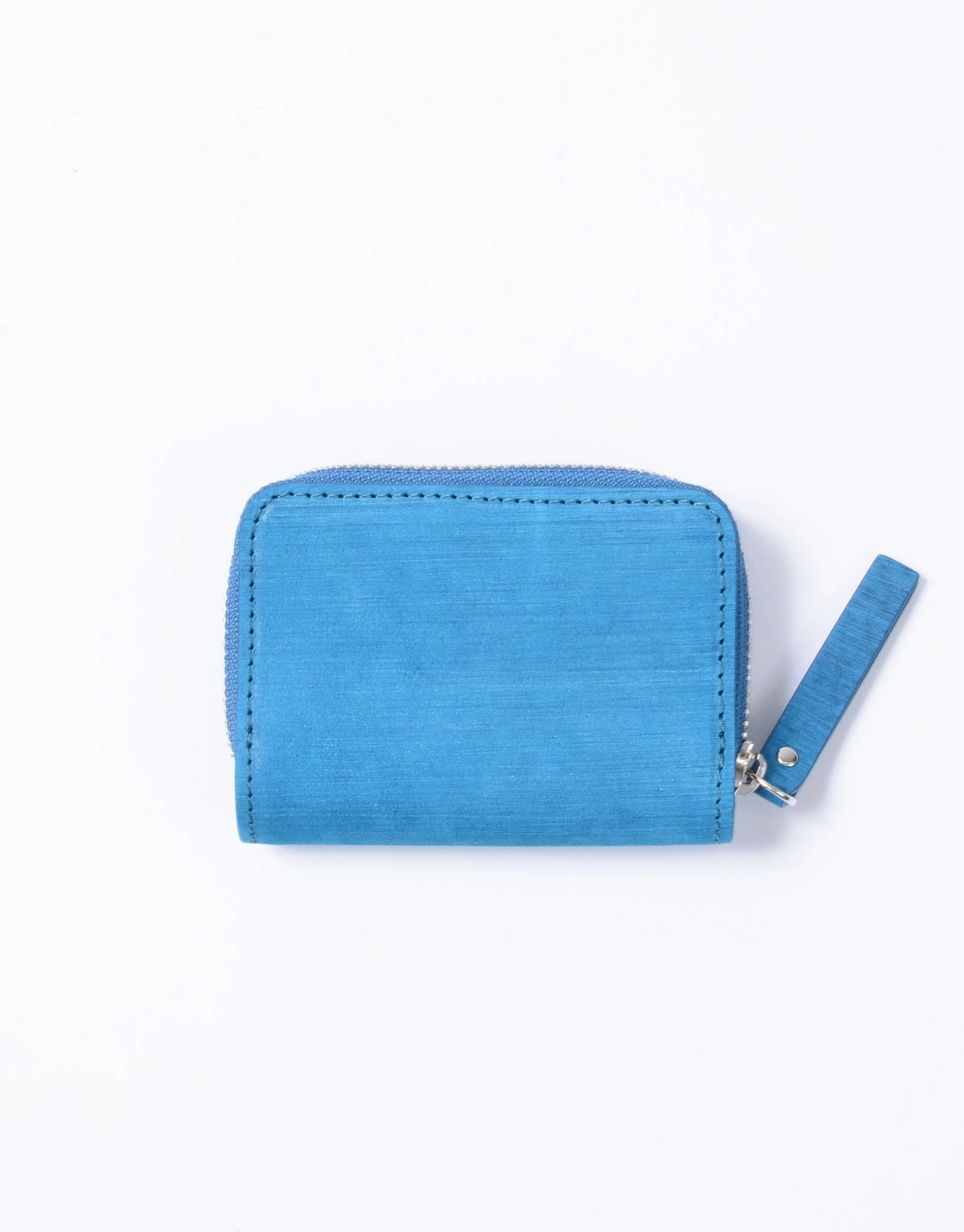 Sand Round Zipper Card Case No.04283
