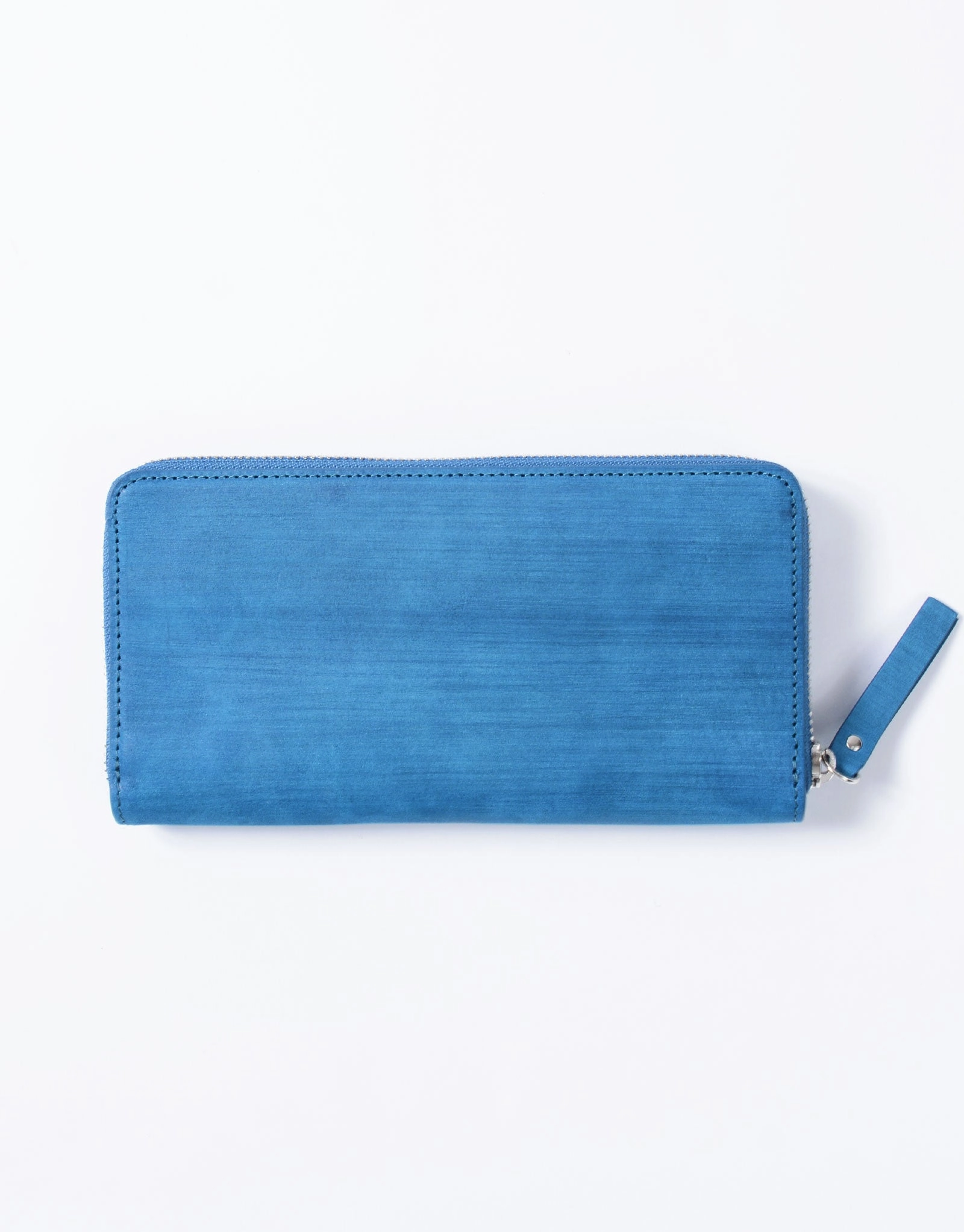 Sand Round Zipper Long Wallet No.04280