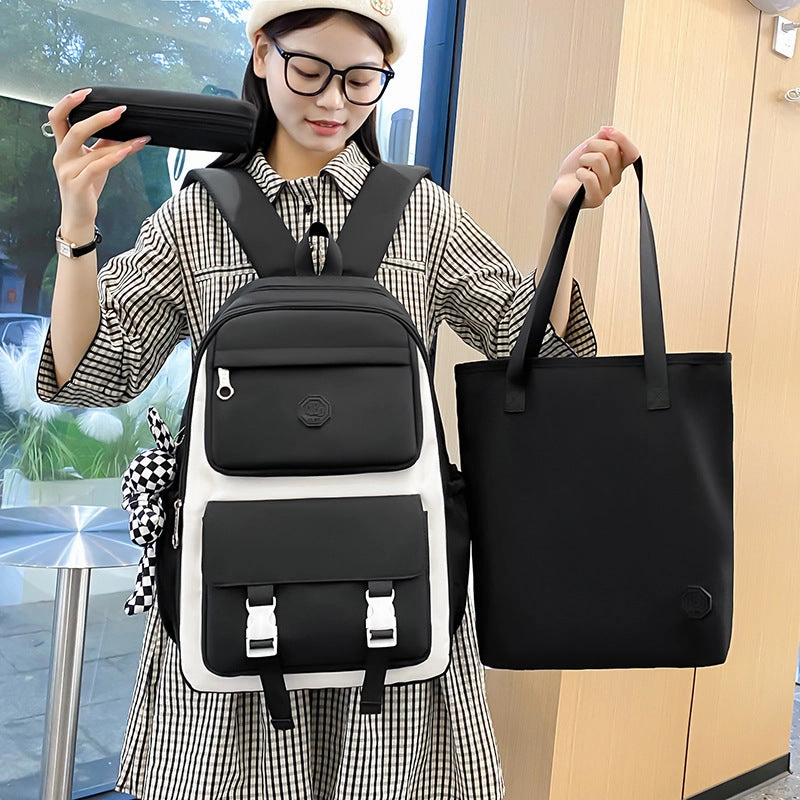 School bag pencil case 3 piece backpack