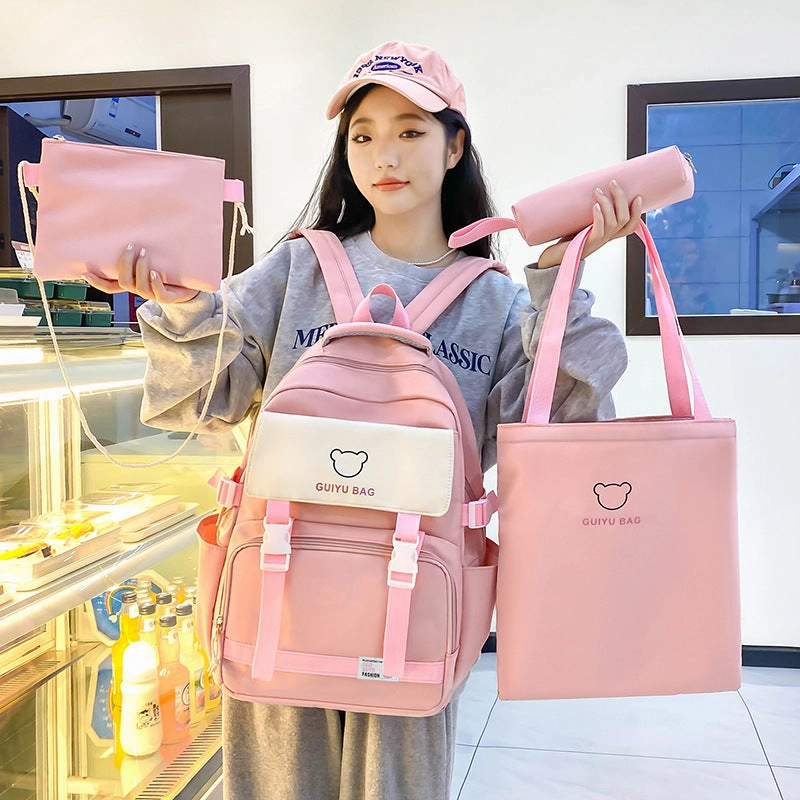 Schoolbag, backpack, casual large capacity