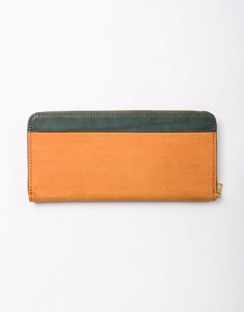 scratch Round Zip Wallet No.04060