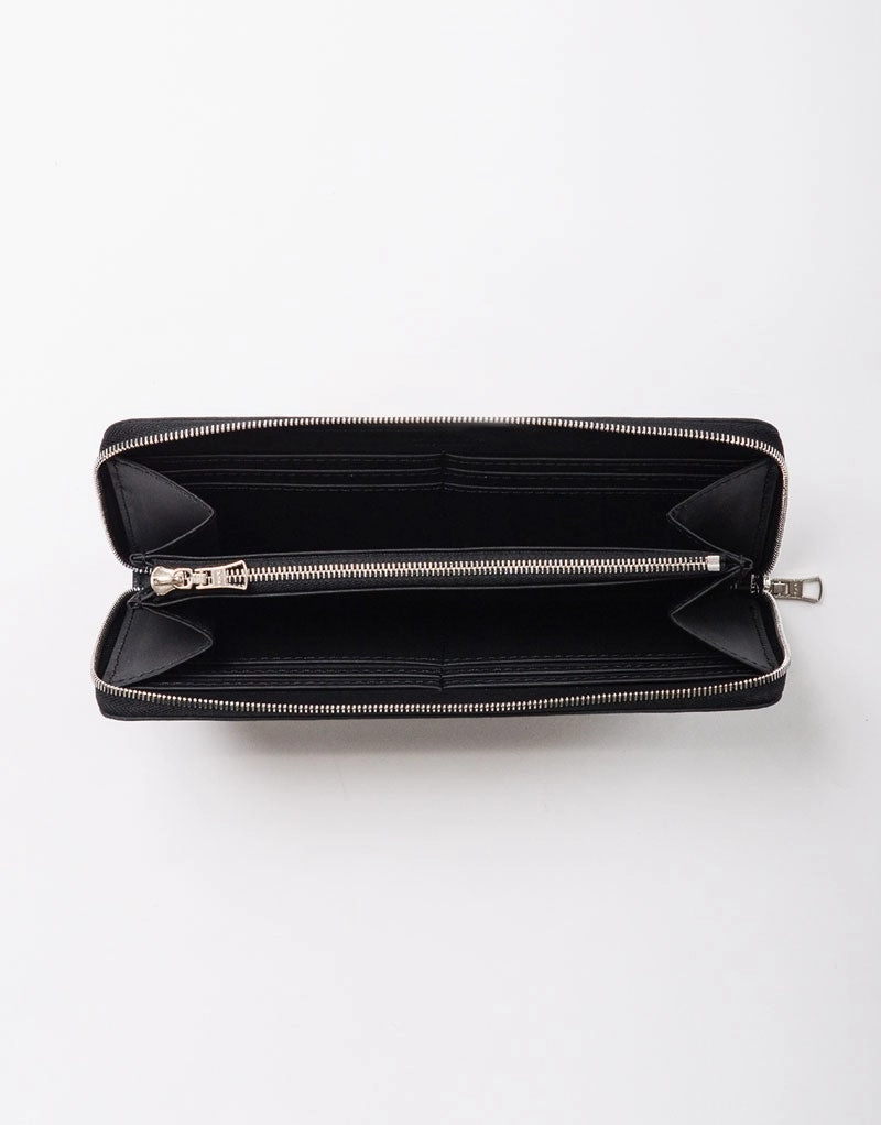 scratch Round Zip Wallet No.04060