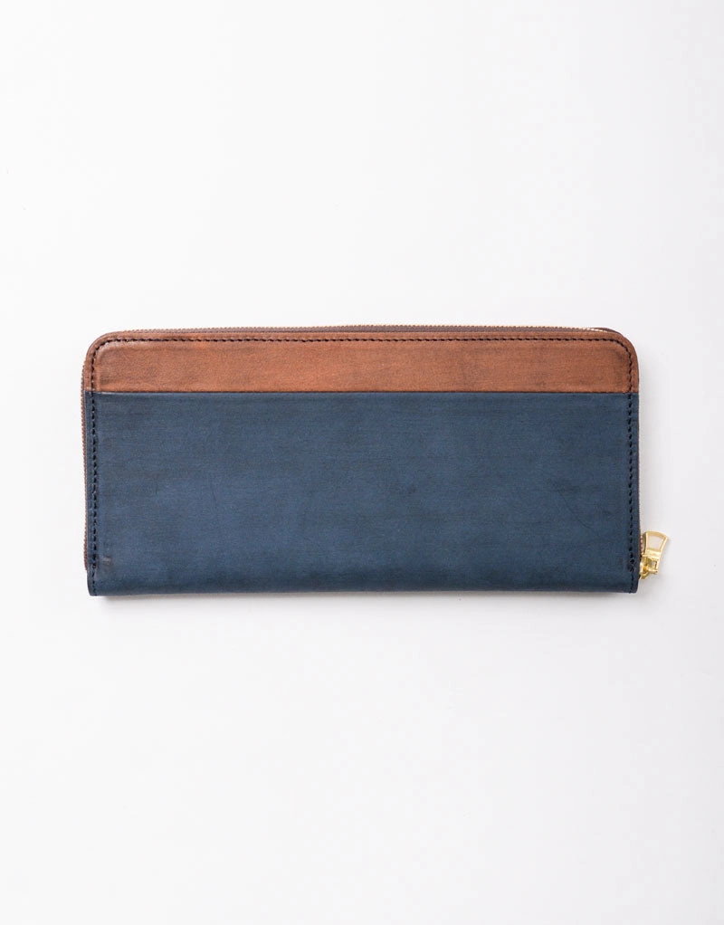 scratch Round Zip Wallet No.04060