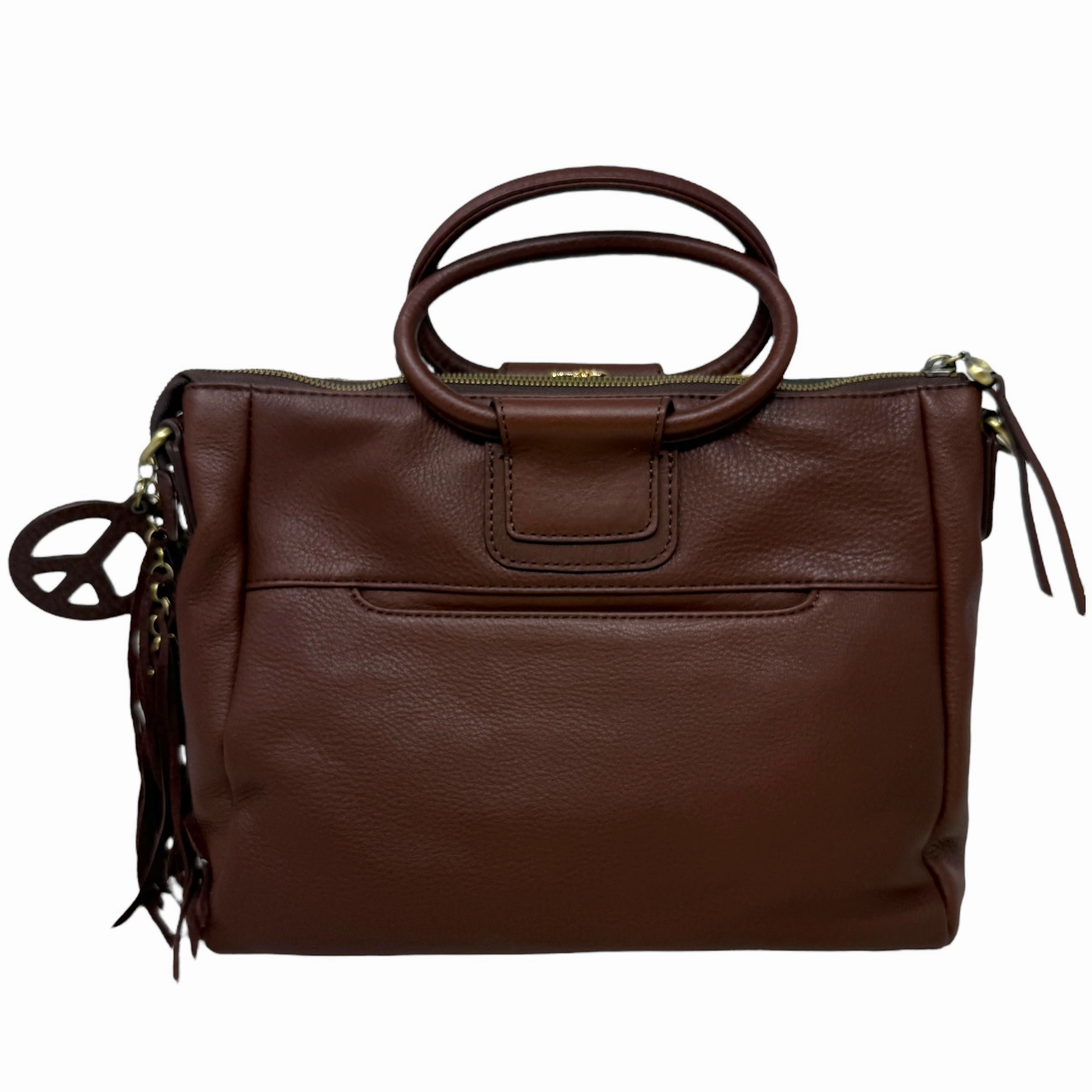 Sheila Mixed Media Satchel By Hobo Intl, Size: Medium
