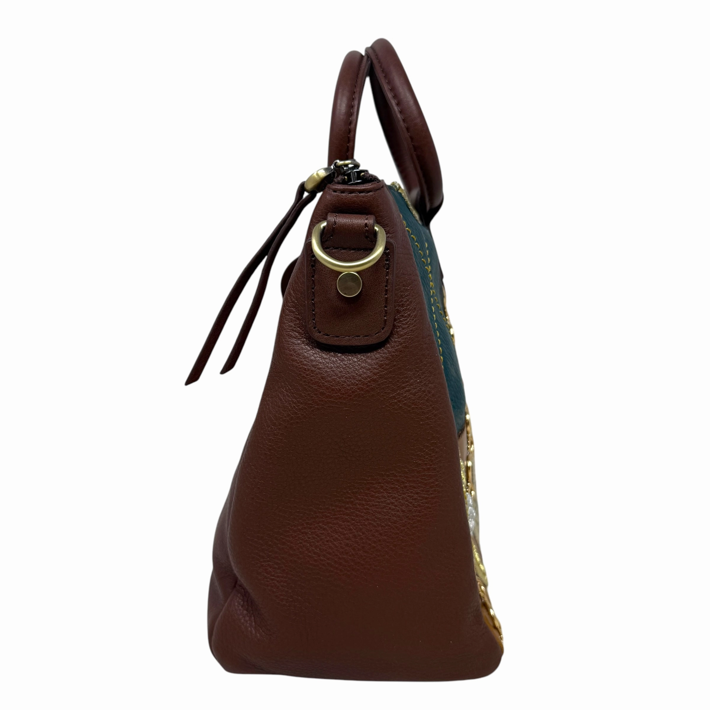 Sheila Mixed Media Satchel By Hobo Intl, Size: Medium
