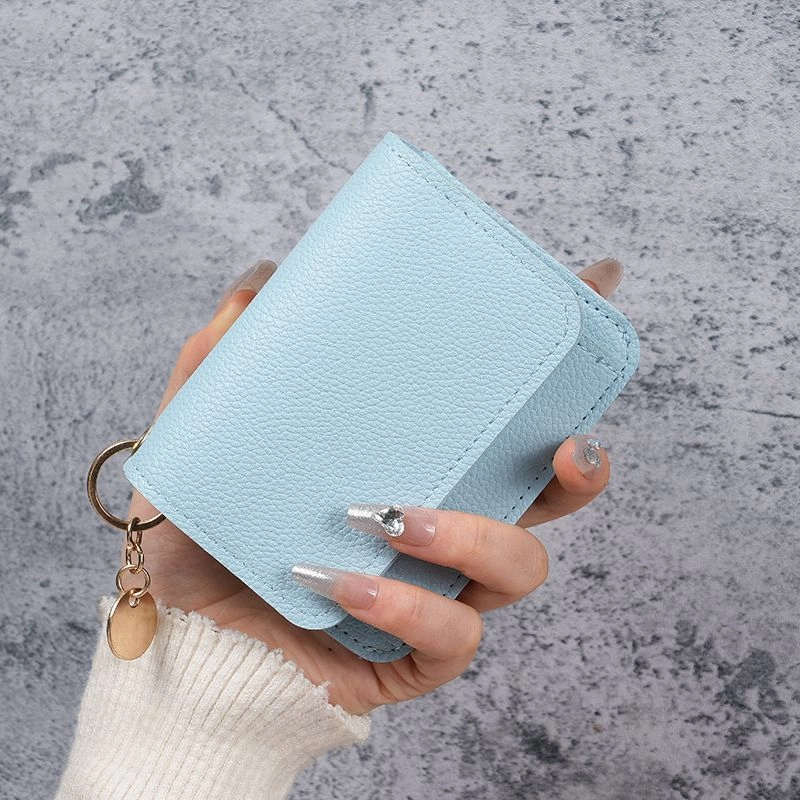 Short cute change purse wallet