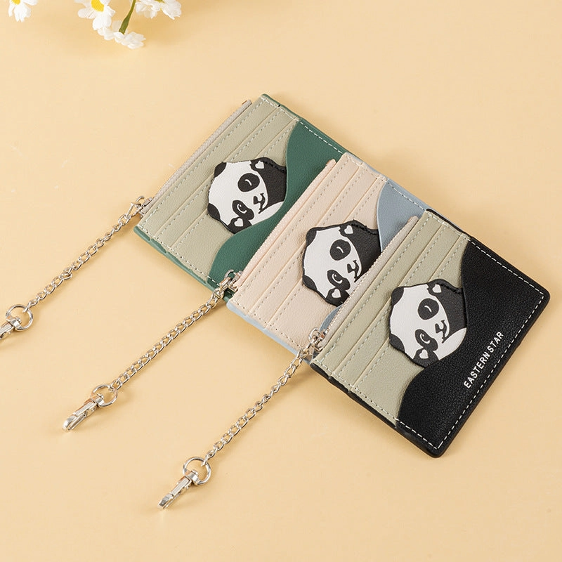 Short multi-card change purse