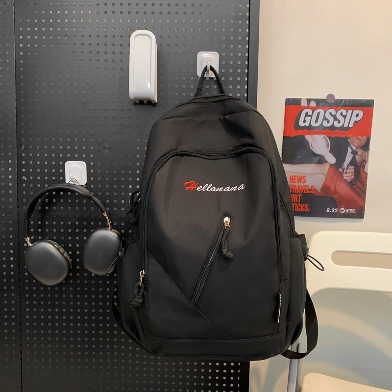 Simple backpack for high school students